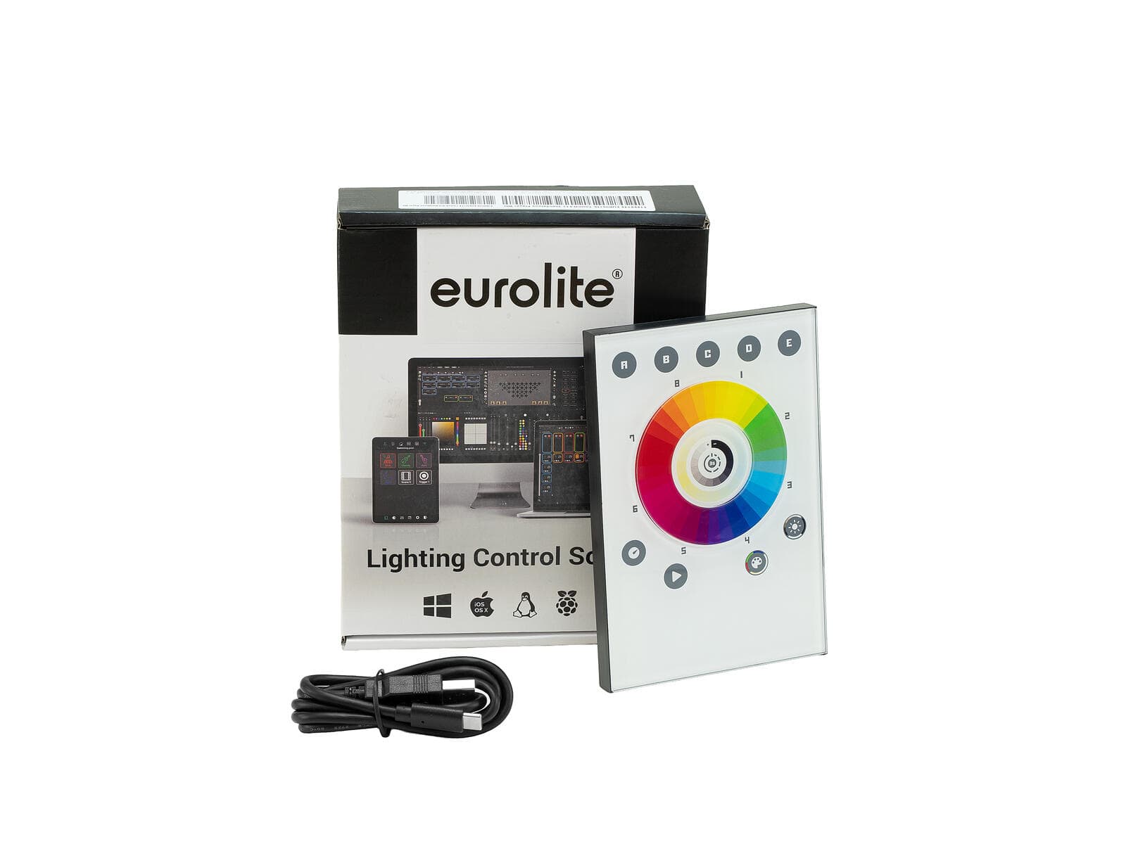 EUROLITE TOUCH-512 Lettore autonomo bianco - 51860149
