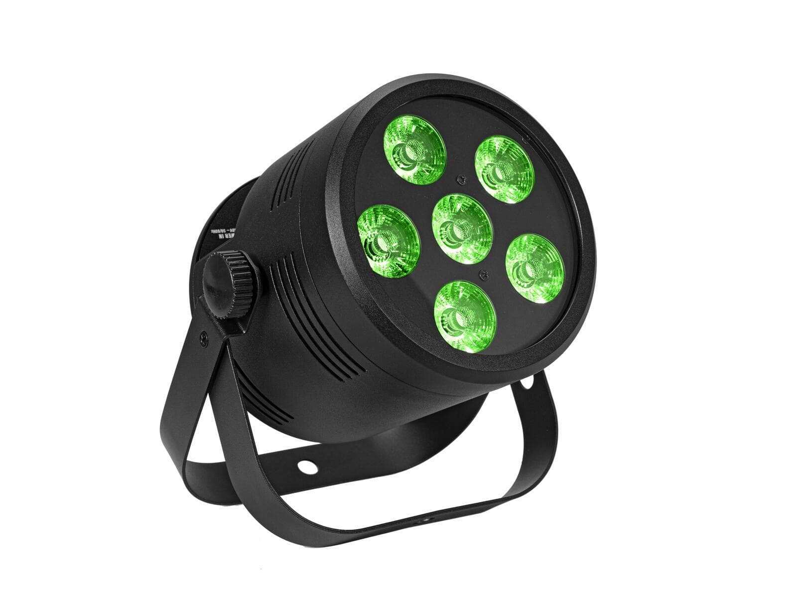 EUROLITE LED Silent Par 6 QCL da pavimento nero - 51915340