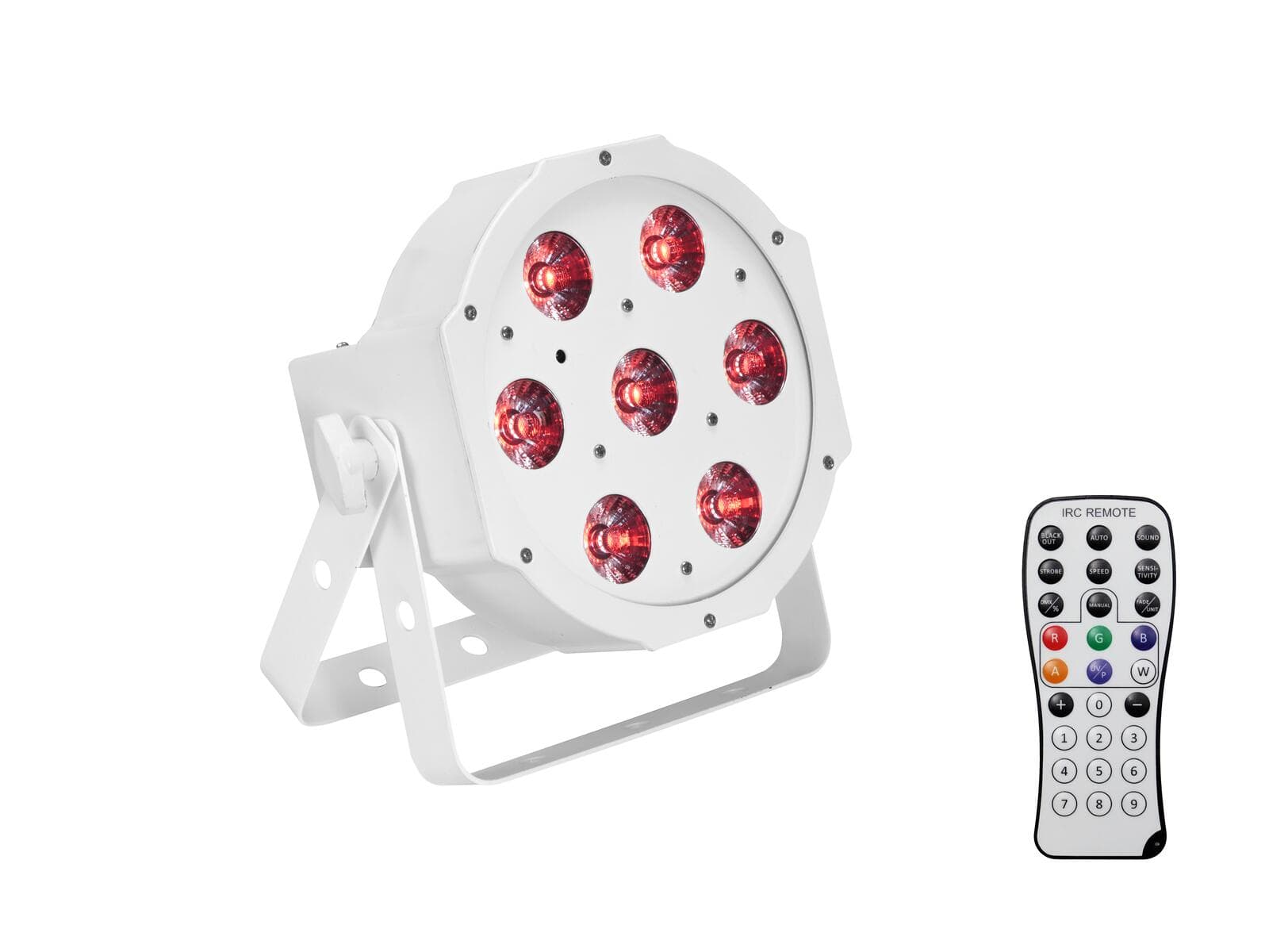 EUROLITE LED SLS-7 HCL Proiettore da pavimento bianco - 51915391