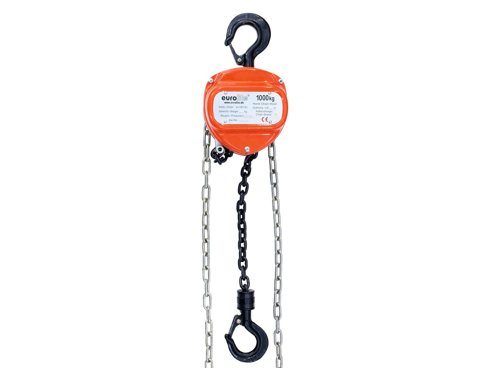 EUROLITE Paranco a catena 6m/1.0T - 58000112