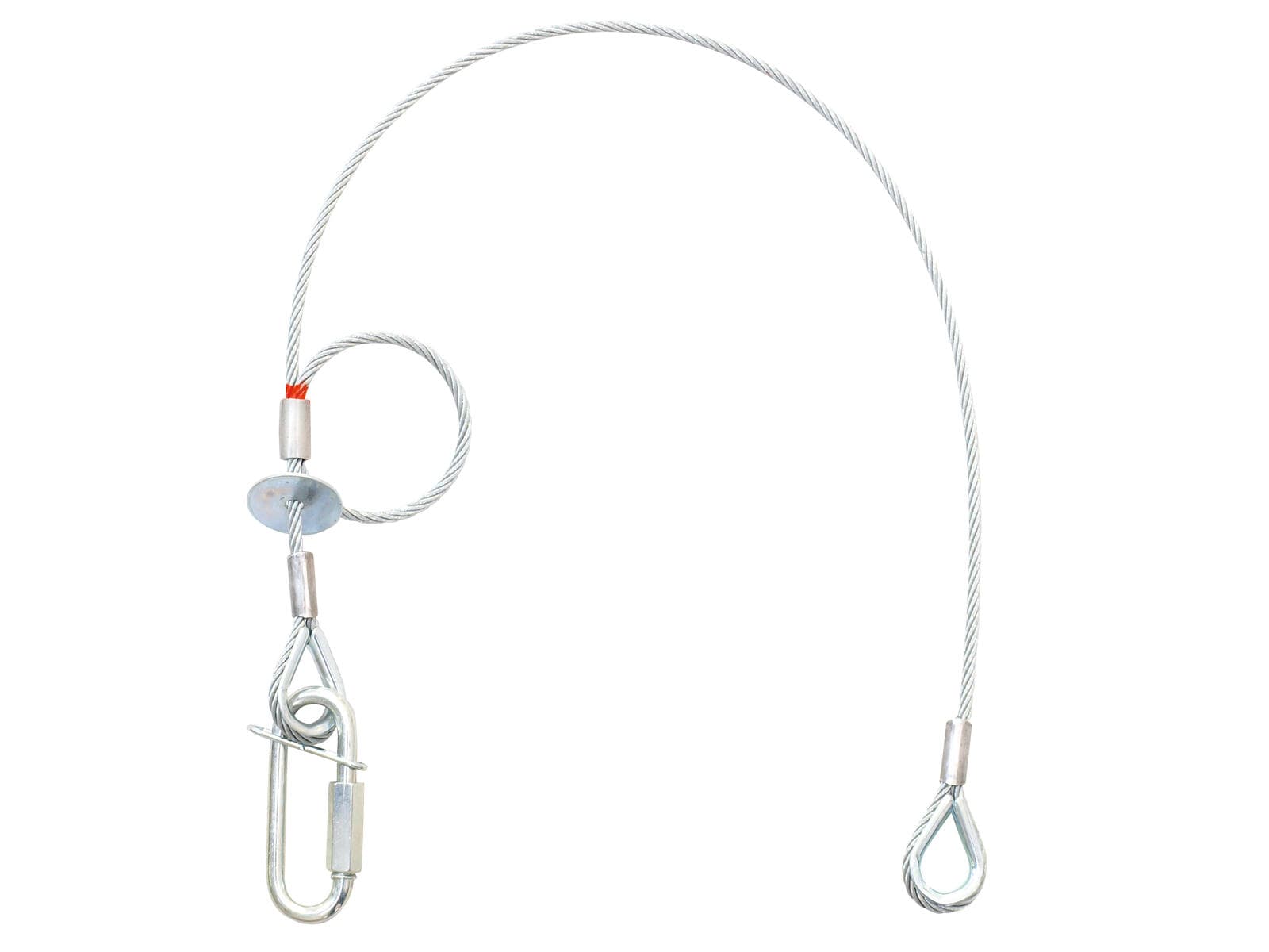 SAVEKING Cavo di sicurezza 4x600 argento - 58010258
