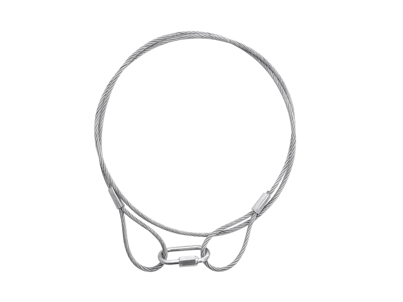 EUROLITE Fune in acciaio (SC) 900x3mm, argento - 58010411