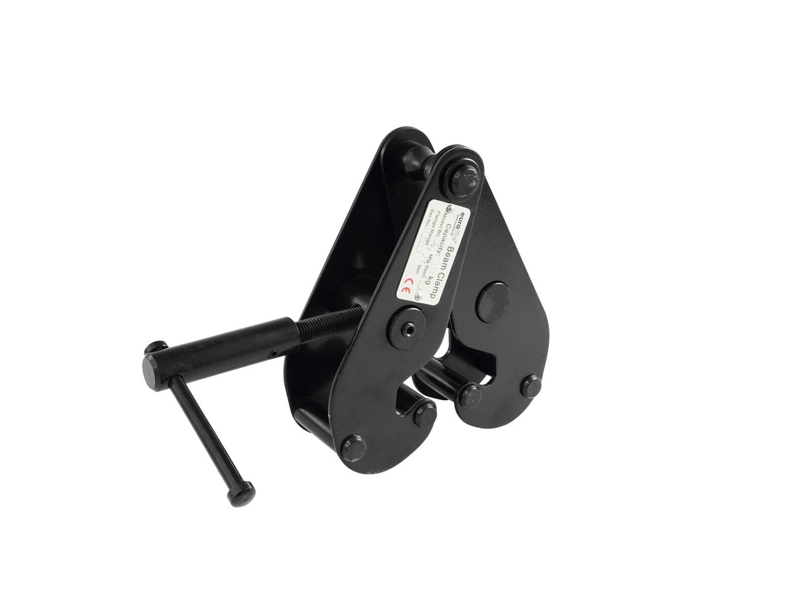 EUROLITE Morsetto per travi 1000 kg nero - 5801108W
