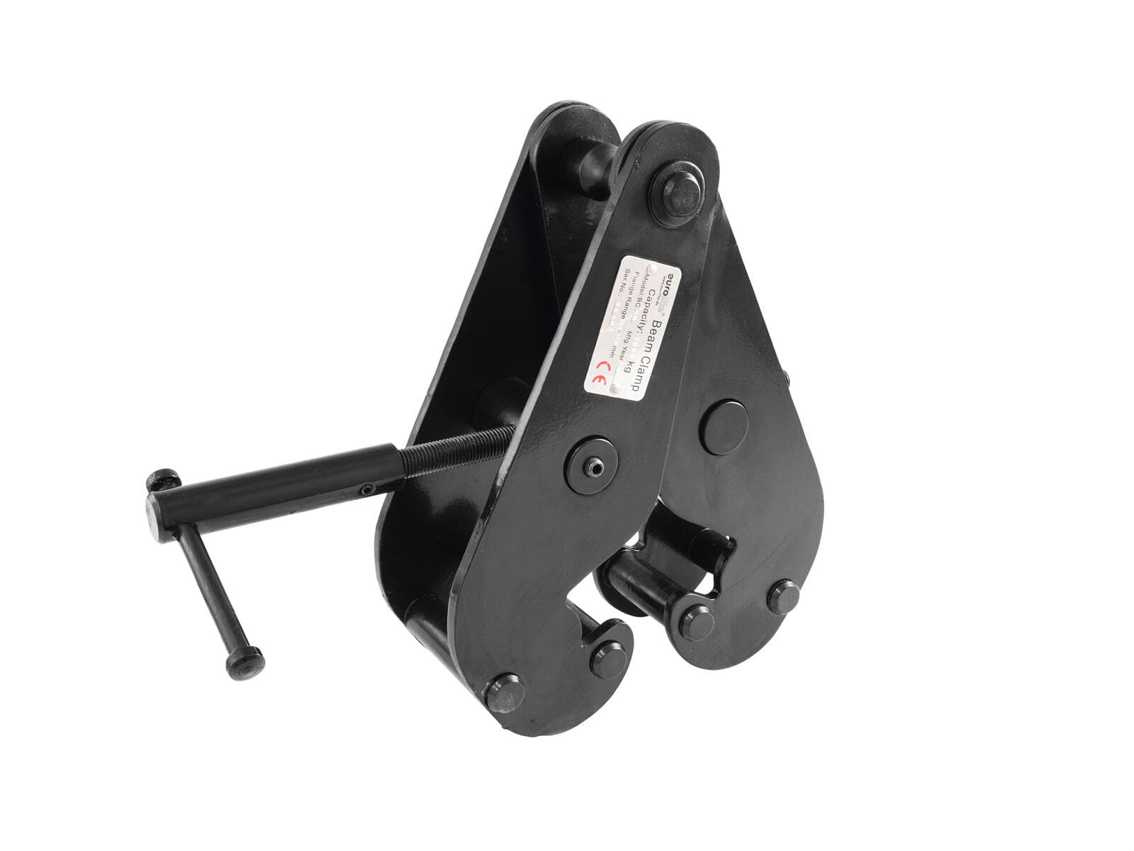 EUROLITE Morsetto per travi 3000 kg nero - 58011090