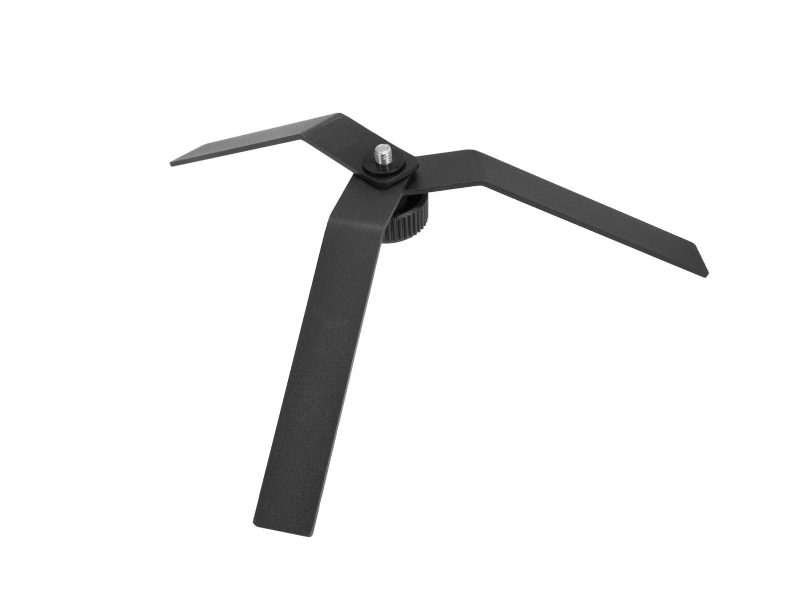 EUROLITE FS-4 Supporto da pavimento in acciaio, nero - 59006992
