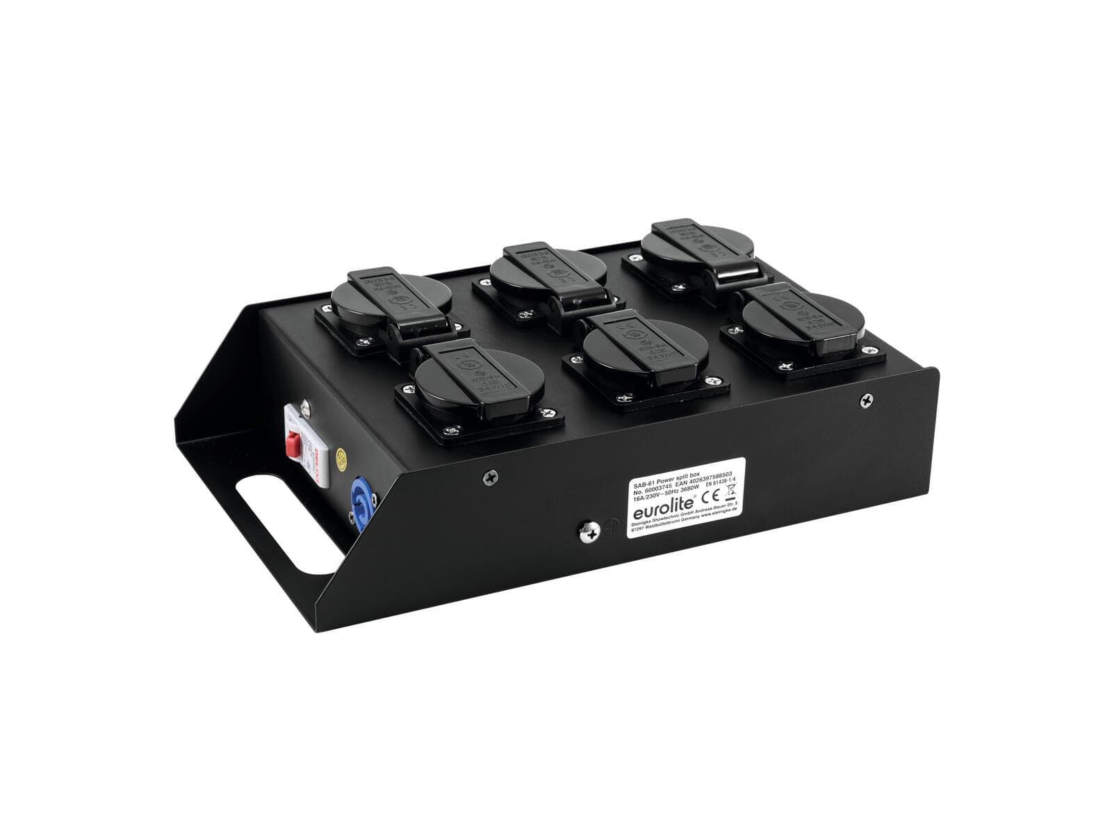 EUROLITE SAB-61 Quadro di distribuzione dell'alimentazione - 60003745