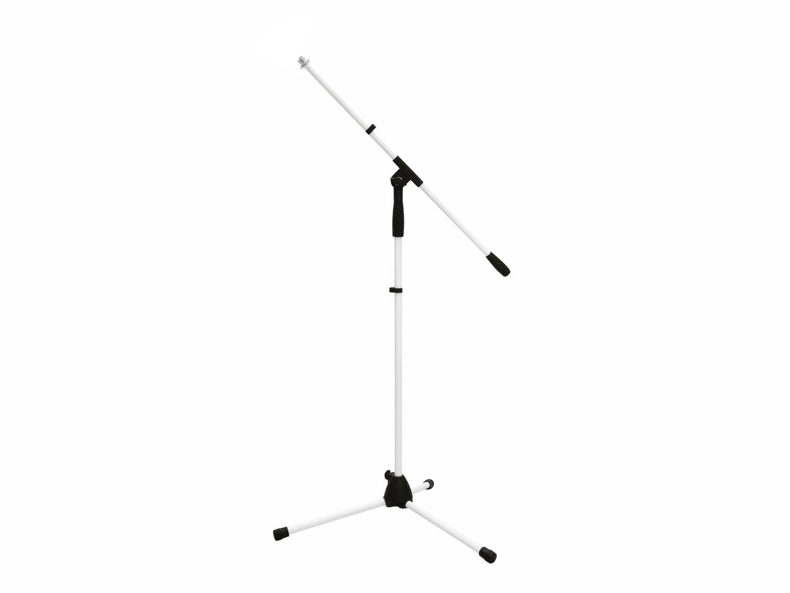 OMNITRONIC Treppiede per microfono MS-1W con asta wh - 60005835