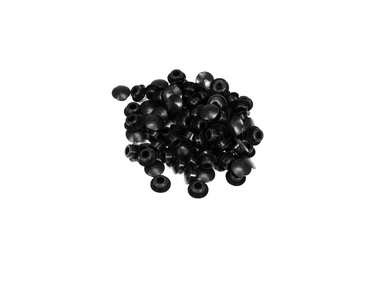 ACCESSORY Tappo terminale in silicone 8.5mm bk (100pcs) - 60112480