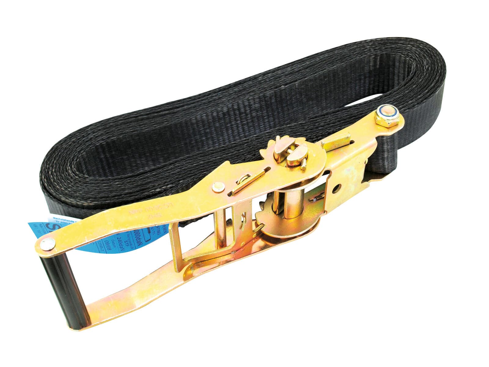 SHZ Cinghia di ancoraggio S800 con cricchetto 8m/50mm nera - 60206789