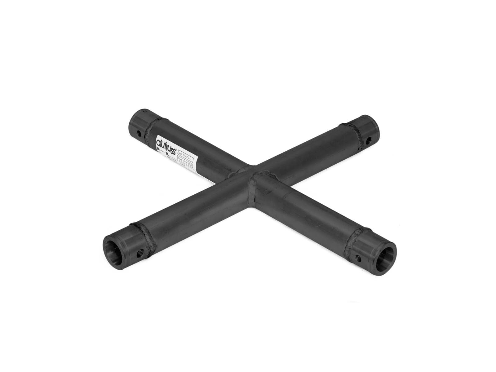 ALUTRUSS SINGLELOCK SPAC-S41 Crociera a 4 vie 90° nera - 6021000F