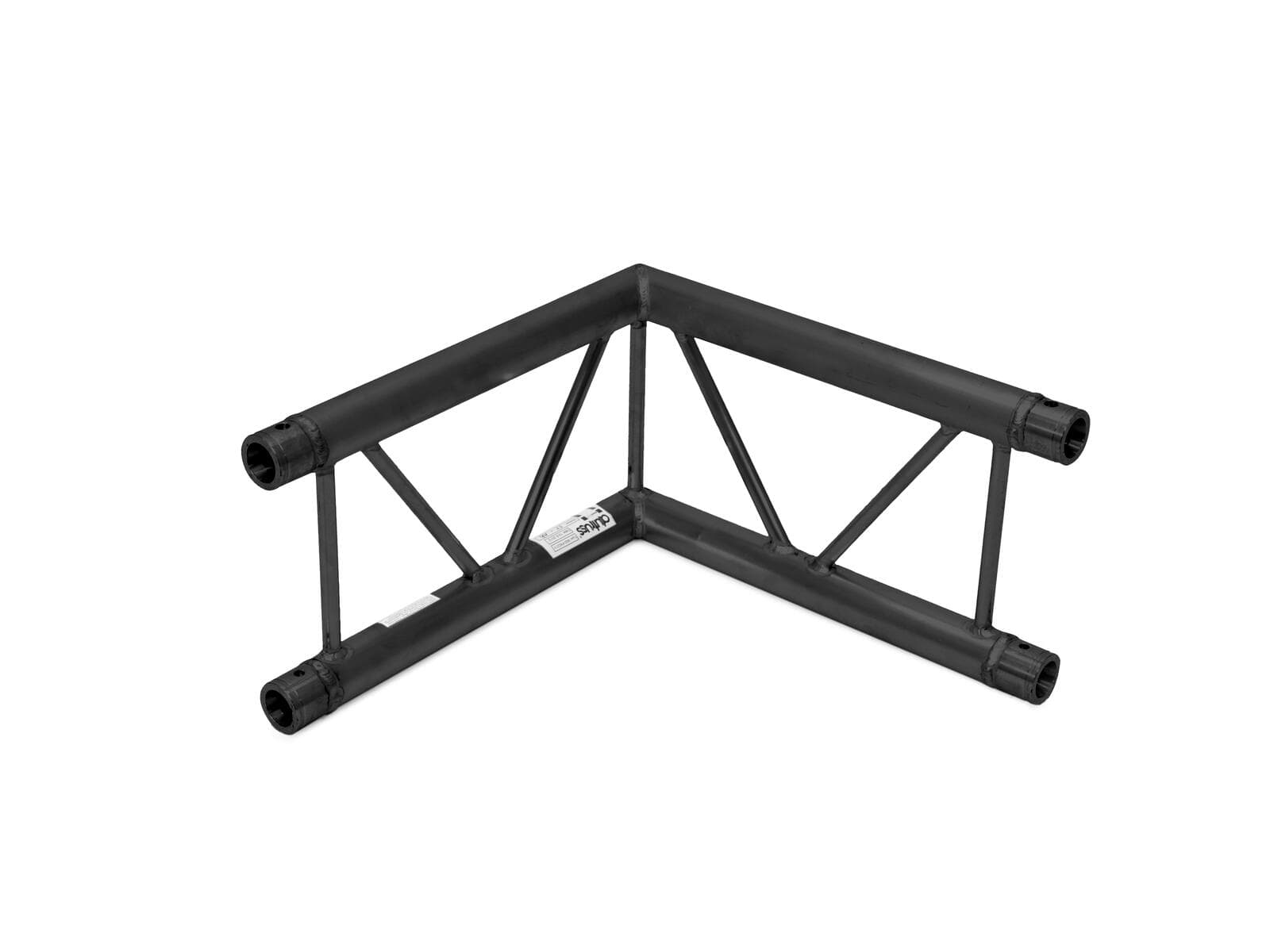 ALUTRUSS BILOCK BQ2-SPAC21V Angolo a 2 vie 90° nero - 60210349