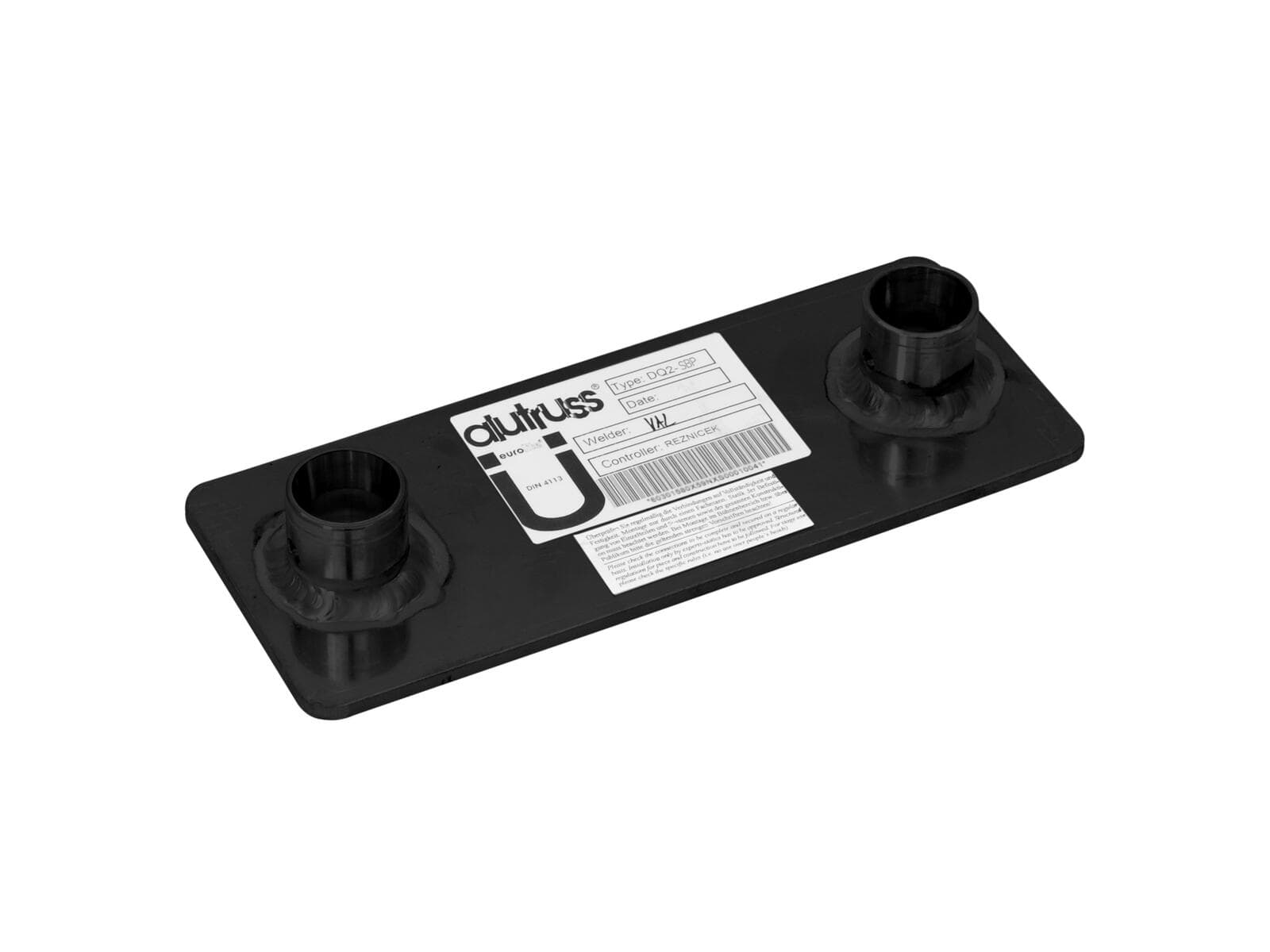 ALUTRUSS DECOLOCK DQ2-BPS Piastra di base nera - 60300165