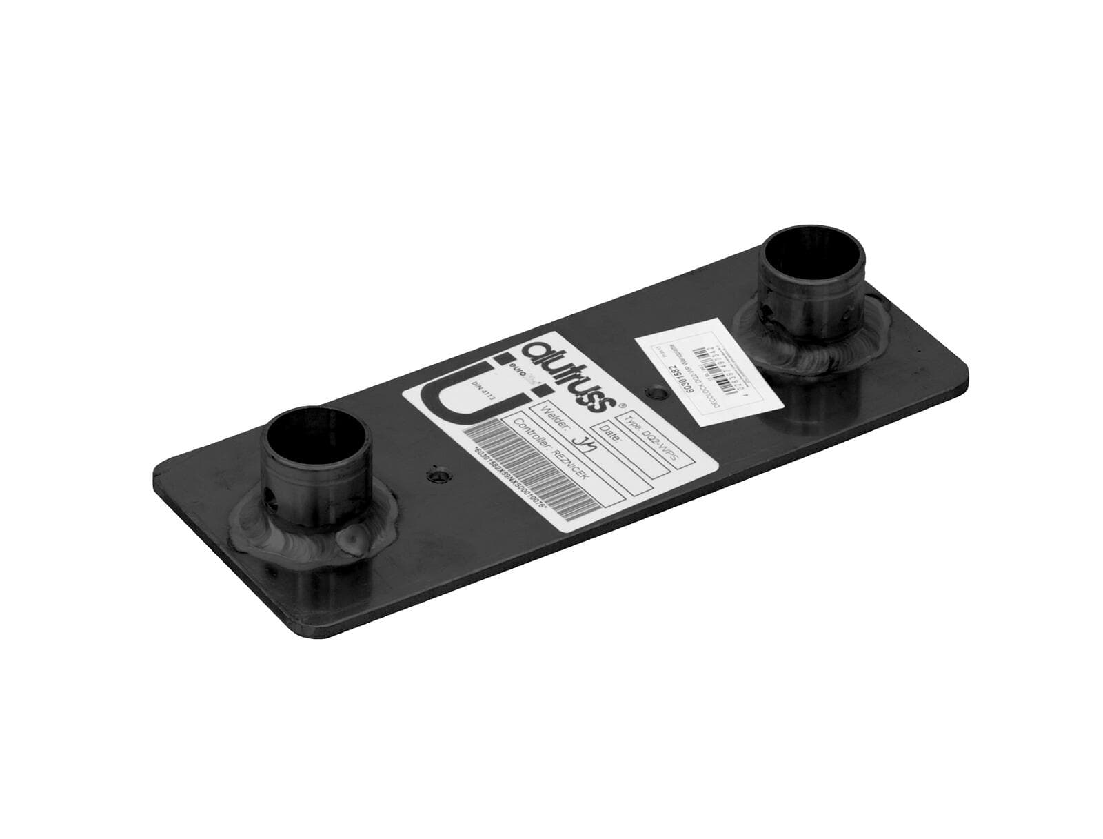 ALUTRUSS DECOLOCK DQ2-WPS Piastra per montaggio a parete nera - 60300167