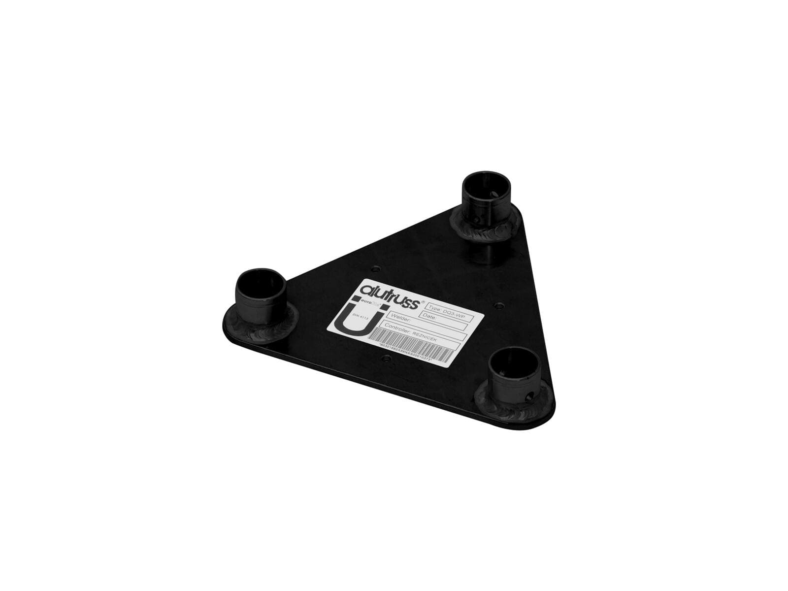 ALUTRUSS DECOLOCK DQ3S-WP piastra per montaggio a parete nera - 60301683