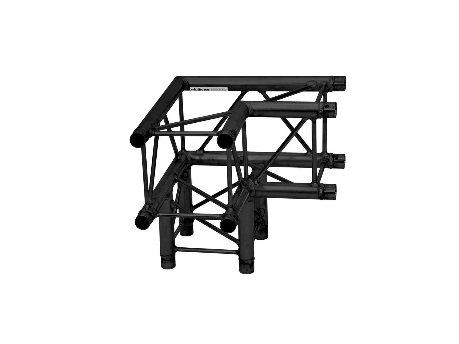 ALUTRUSS DECOLOCK DQ4-SPAL30 Angolo a 3 vie 90° nero - 60301822