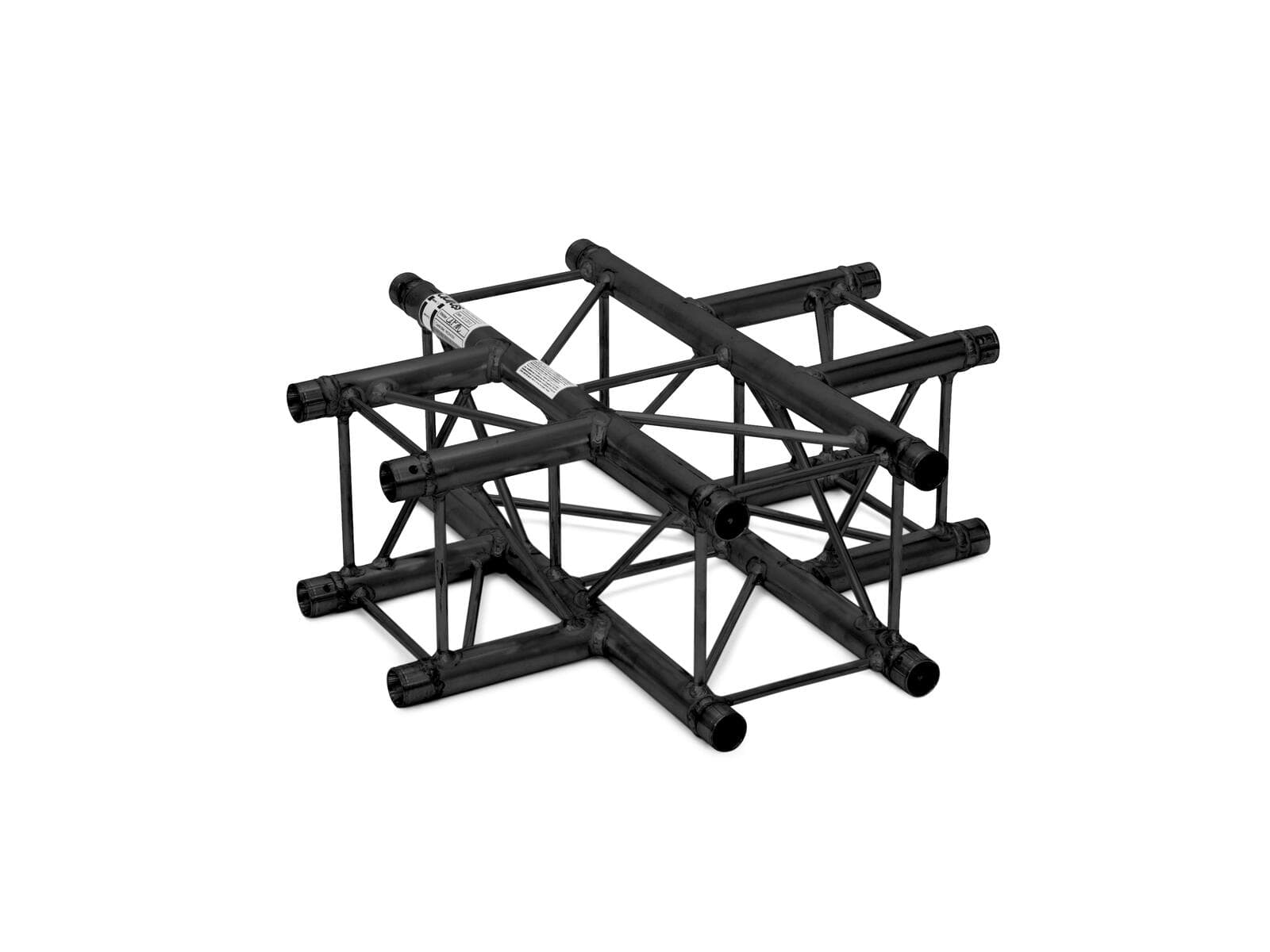 ALUTRUSS DECOLOCK DQ4-SPAC41 Raccordo a croce a 4 vie nero - 60301824
