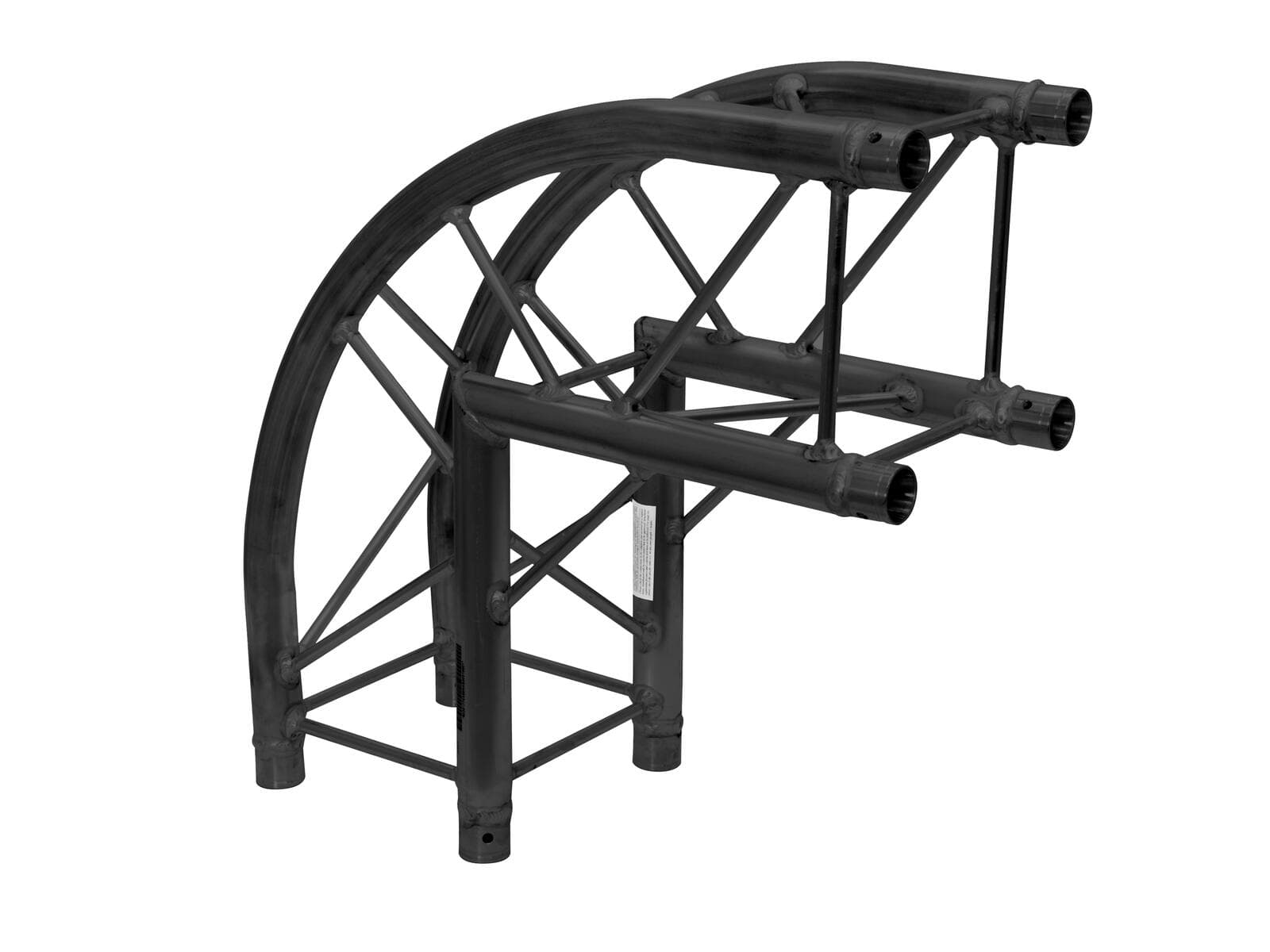 ALUTRUSS DECOLOCK DQ4-SPAC21R Angolo a 2 vie 90° nero - 60301832