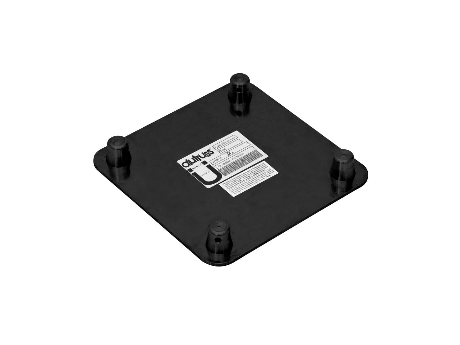 ALUTRUSS DECOLOCK DQ4-SBPM Piastra di base MASCHIO nera - 60301833