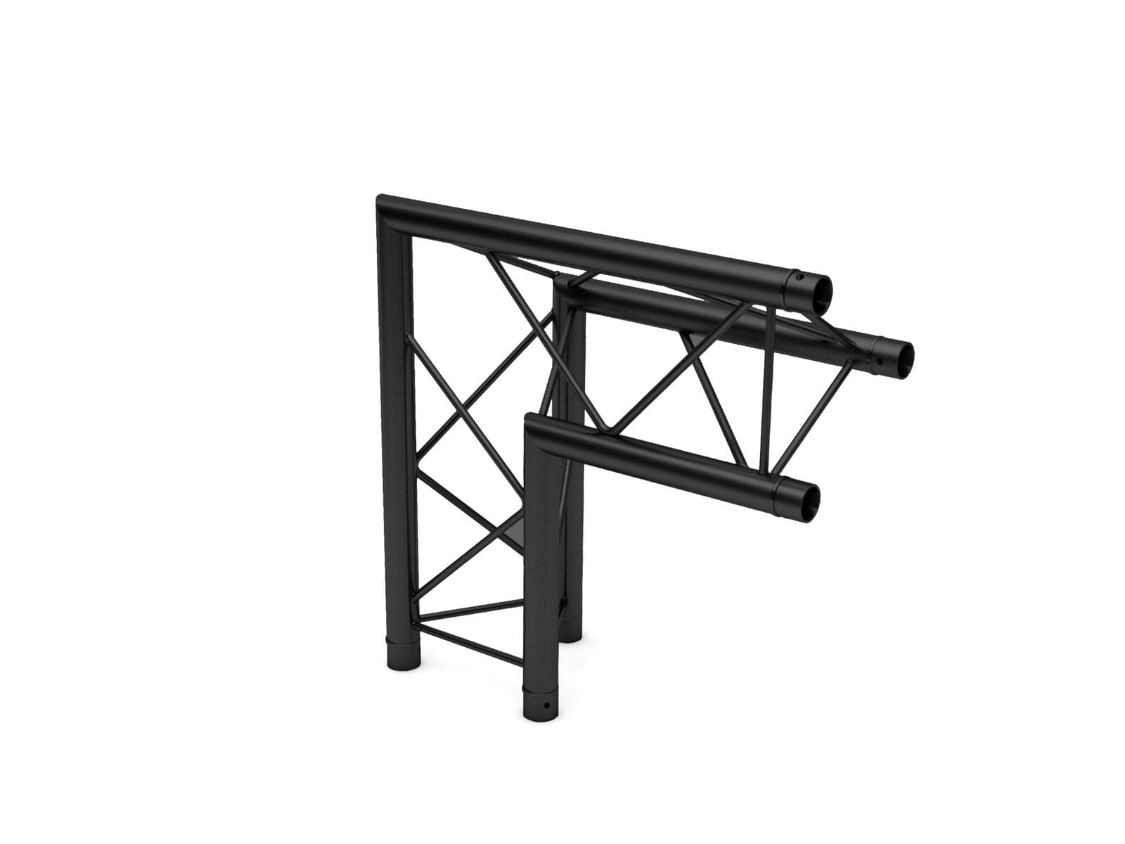 ALUTRUSS DECOLOCK DQ3-SPAC21 Angolo a 2 vie 90° nero bk - 60302025
