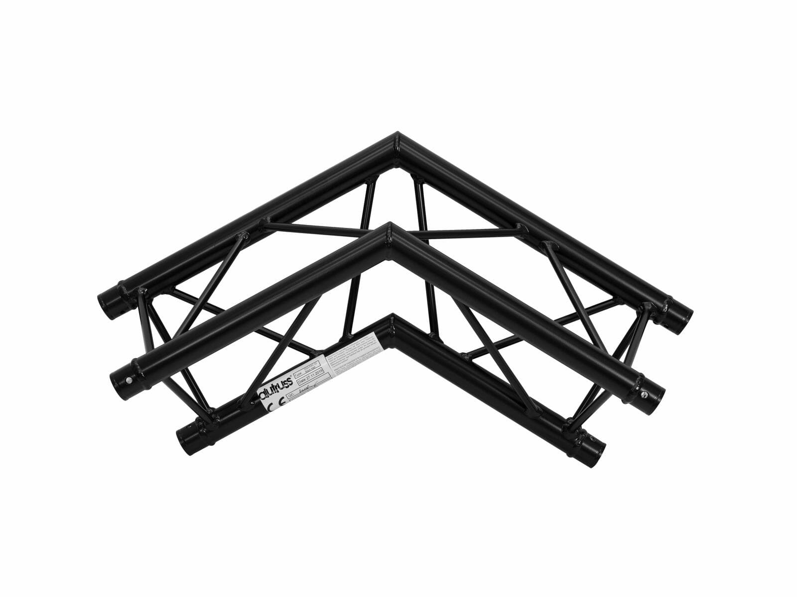 ALUTRUSS DECOLOCK DQ3-SPAC22 Angolo a 2 vie 120° nero bk - 60302026