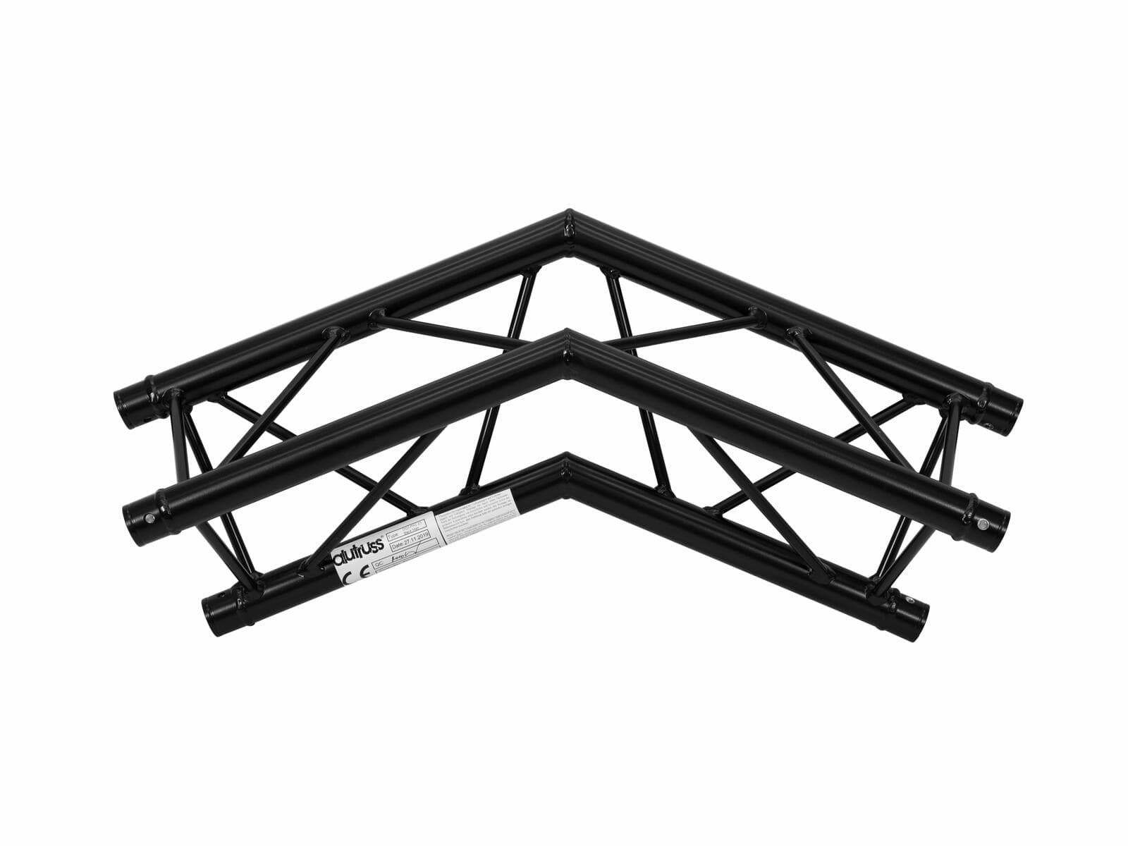 ALUTRUSS DECOLOCK DQ3-SPAC23 Angolo a 2 vie 135° nero bk - 60302027