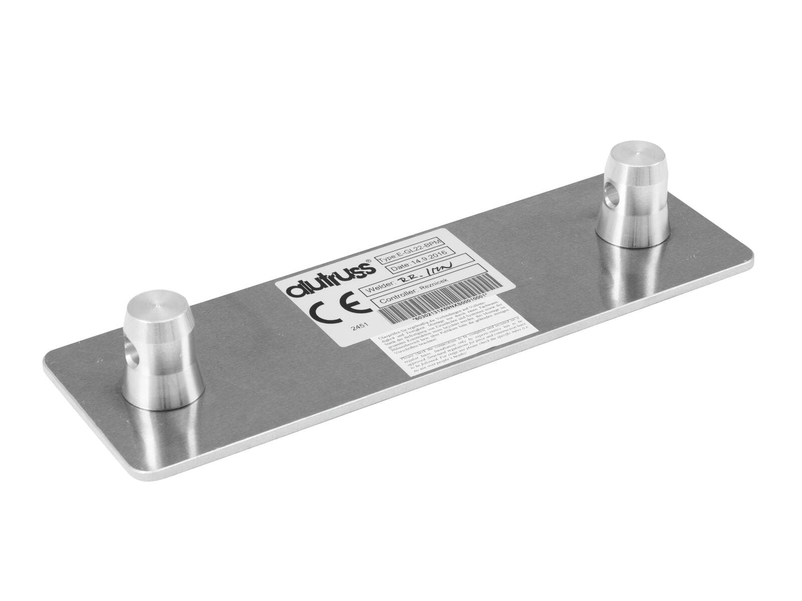 ALUTRUSS BILOCK E-GL22 Piastra di base maschio - 60302131
