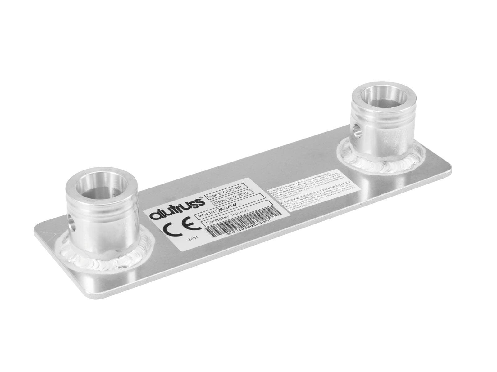 ALUTRUSS BILOCK E-GL22 Piastra di base femmina - 60302133