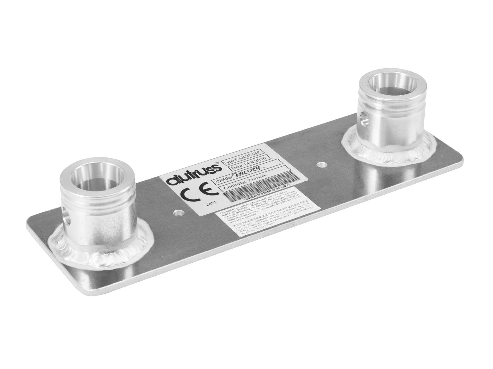 ALUTRUSS BILOCK E-GL22 Piastra da parete - 60302135