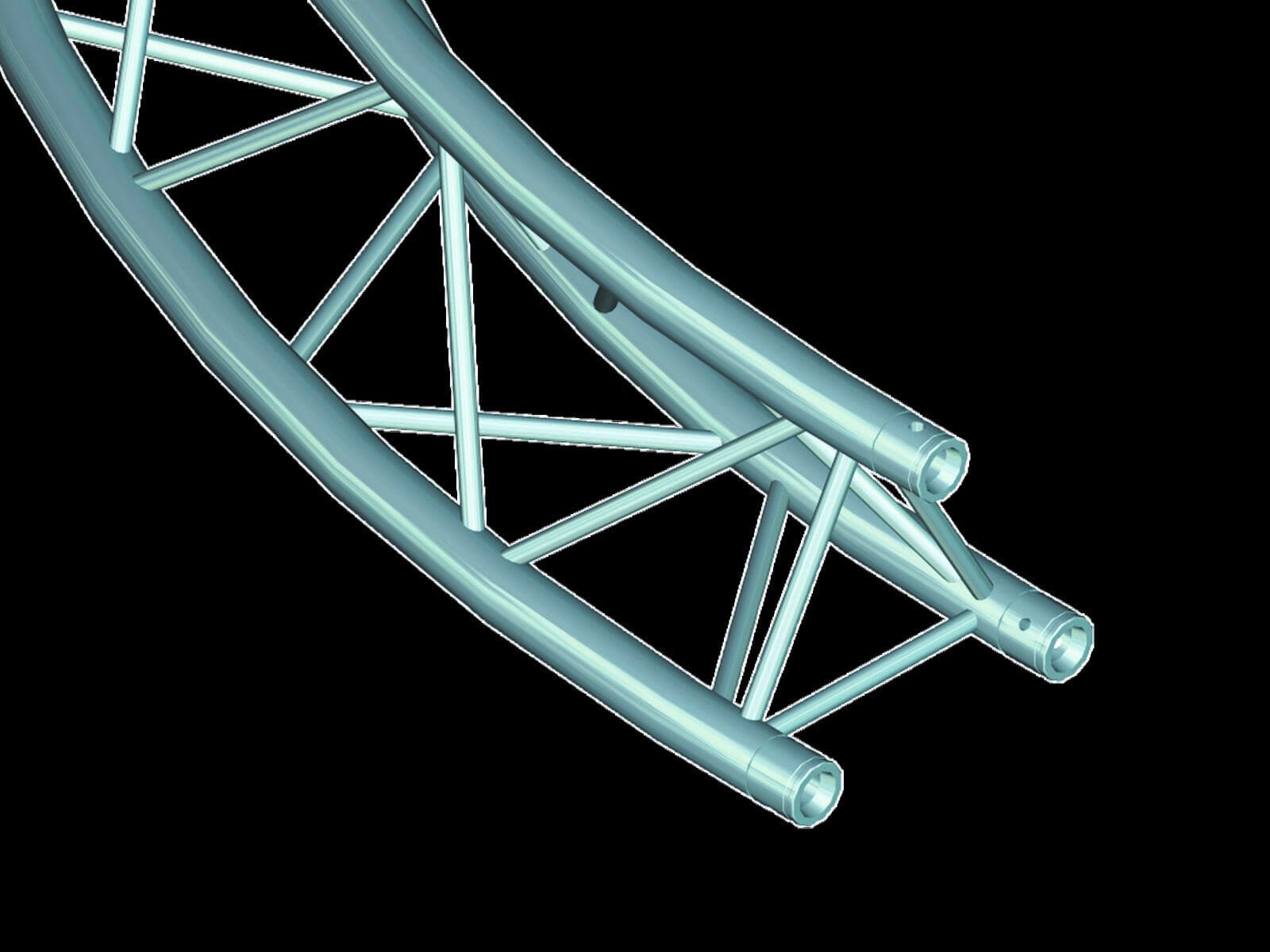 ALUTRUSS TRILOCK 6082 Elemento circolare 2m interno 90° /\ - 60302480