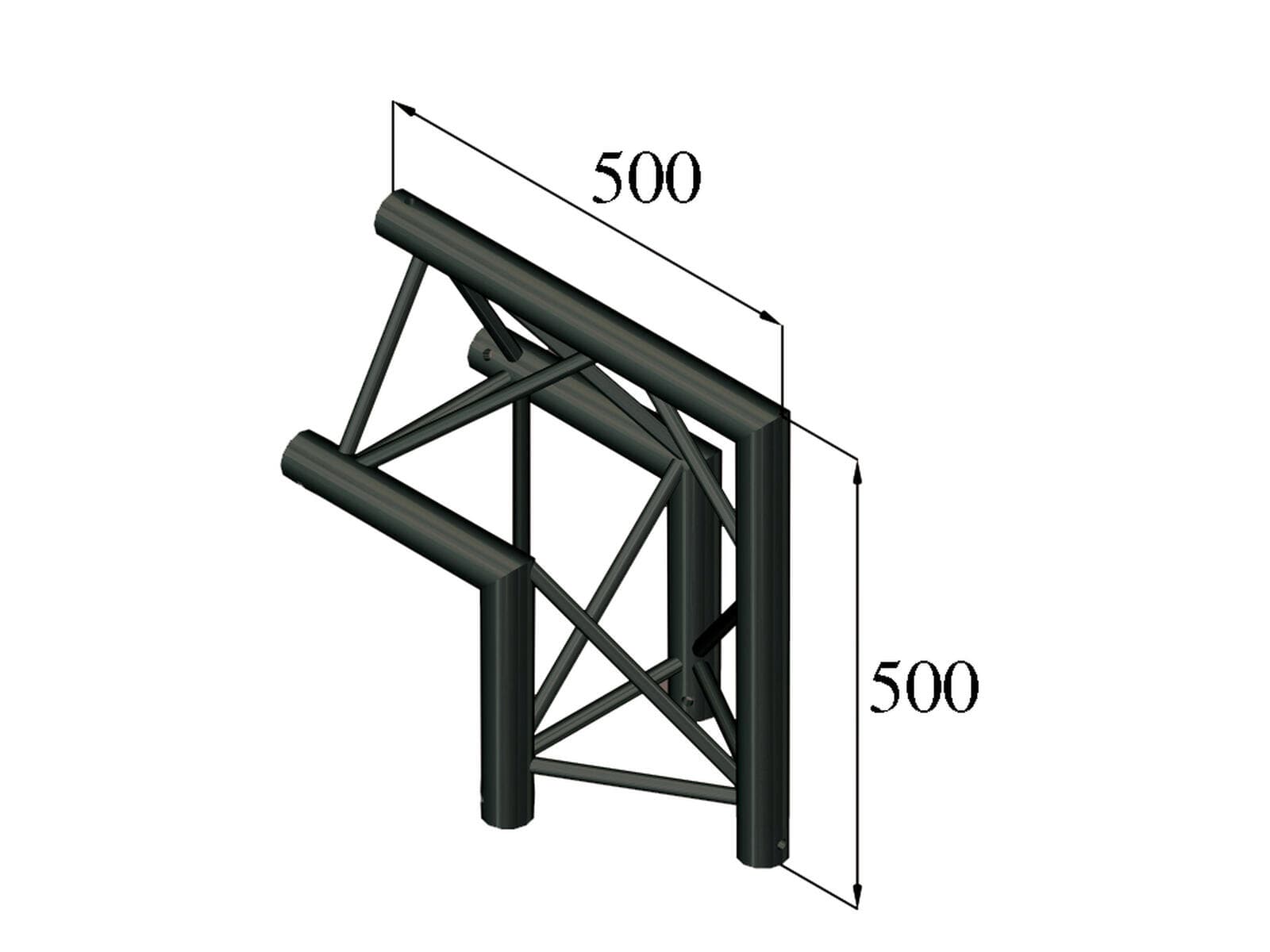 ALUTRUSS TRILOCK S-PAC 24 Angolo a 2 vie 90°/\ nero - 6030253L