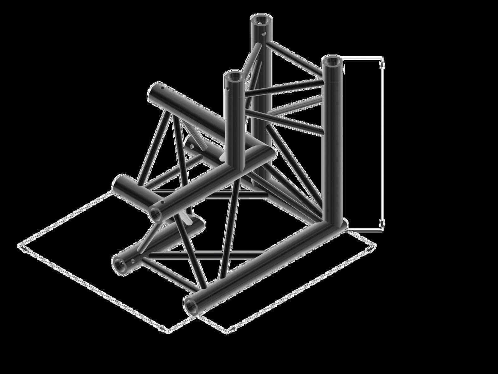 ALUTRUSS TRILOCK S-PAL-33 Angolo a 3 vie \/ destro - 6030253R