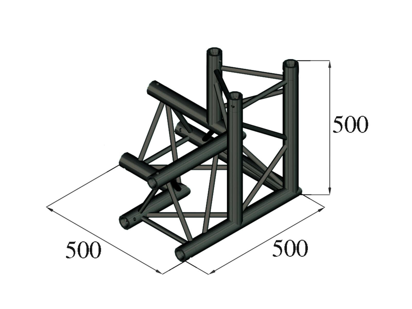 ALUTRUSS TRILOCK S-PAL-34 Angolo a 3 vie \/ sinistro - 6030253S