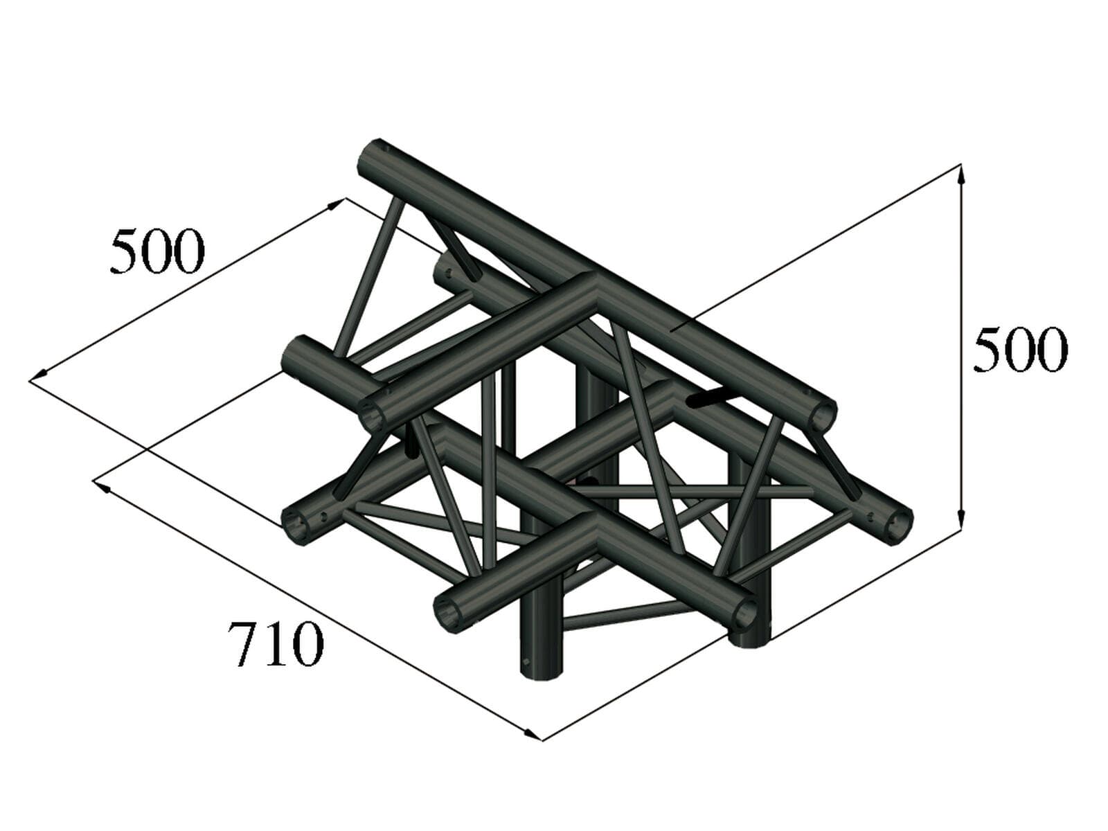 ALUTRUSS TRILOCK S-PAT-43 Raccordo a 4 vie /\ - 60302540