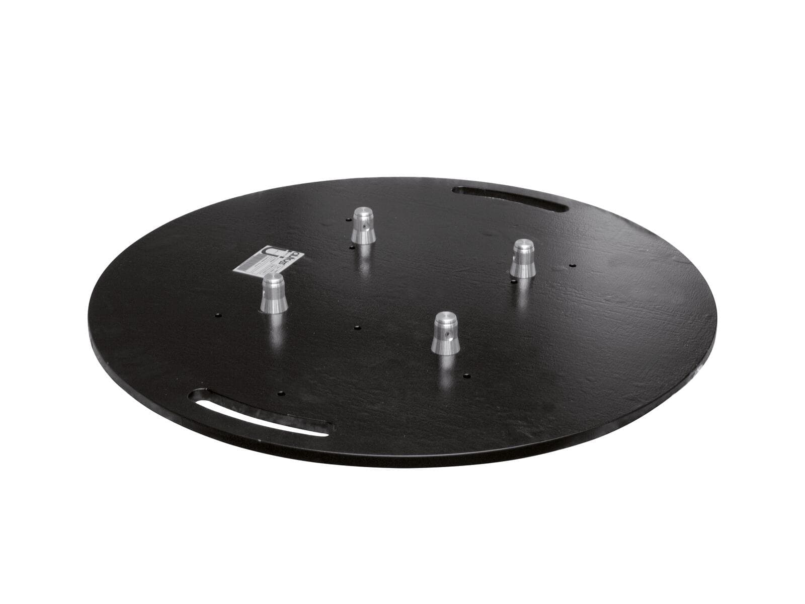 ALUTRUSS Piastra di base rotonda in acciaio tipo AM bk - 60303308