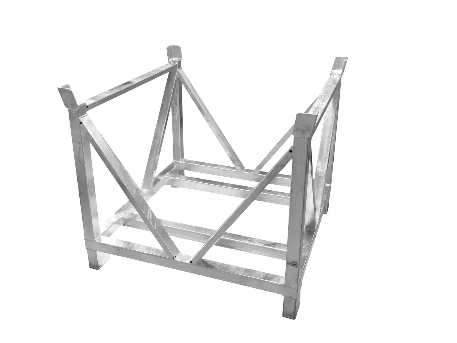 ALUTRUSS Carrello per piastre di base in acciaio quadrate 80x80 - 60320340