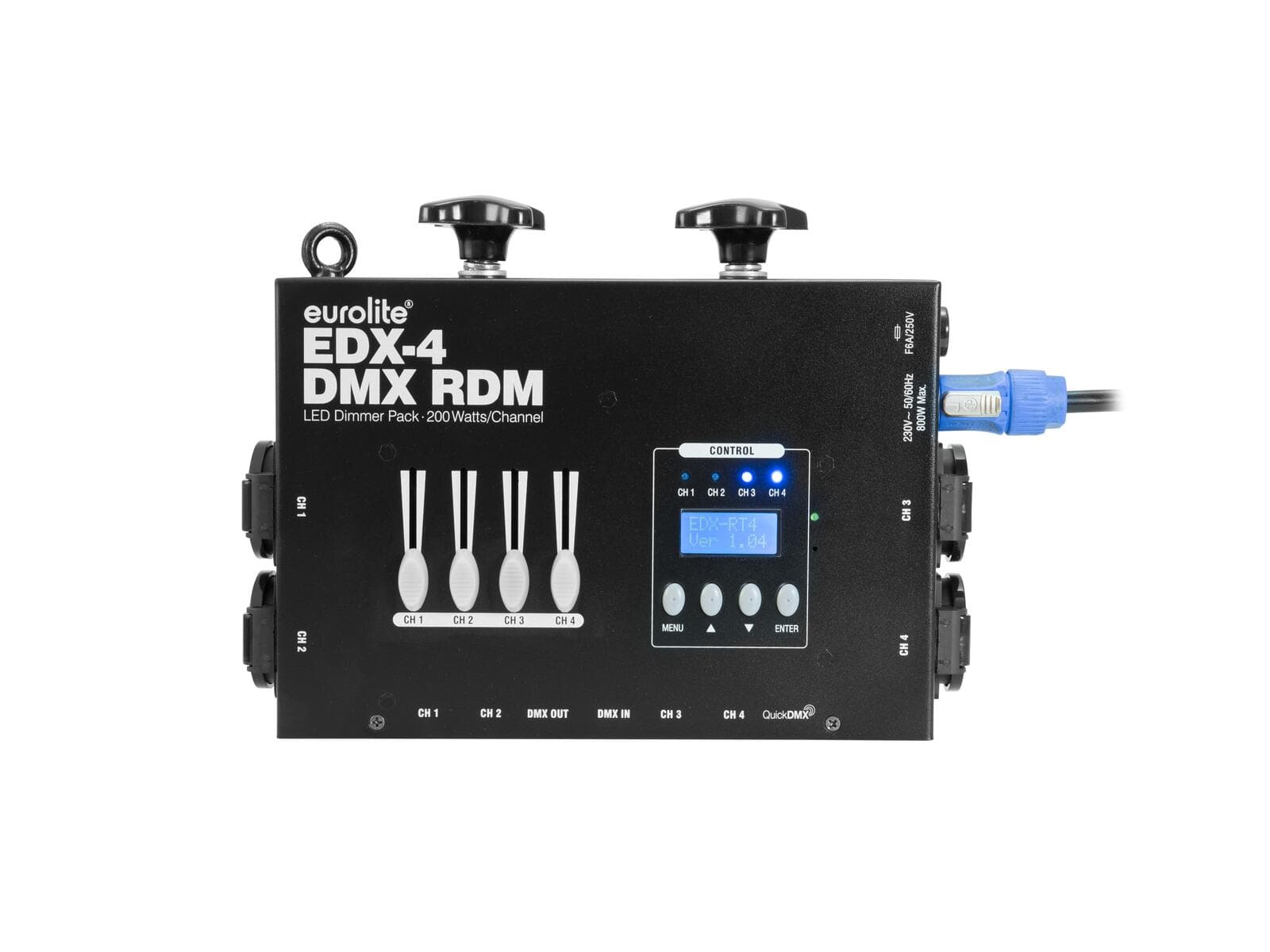 EUROLITE EDX-4 DMX RDM Dimmer pack LED - 70064068