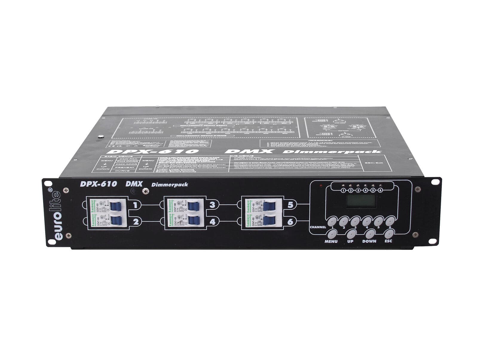 EUROLITE DPX-610 Dimmer pack DMX - 70064120