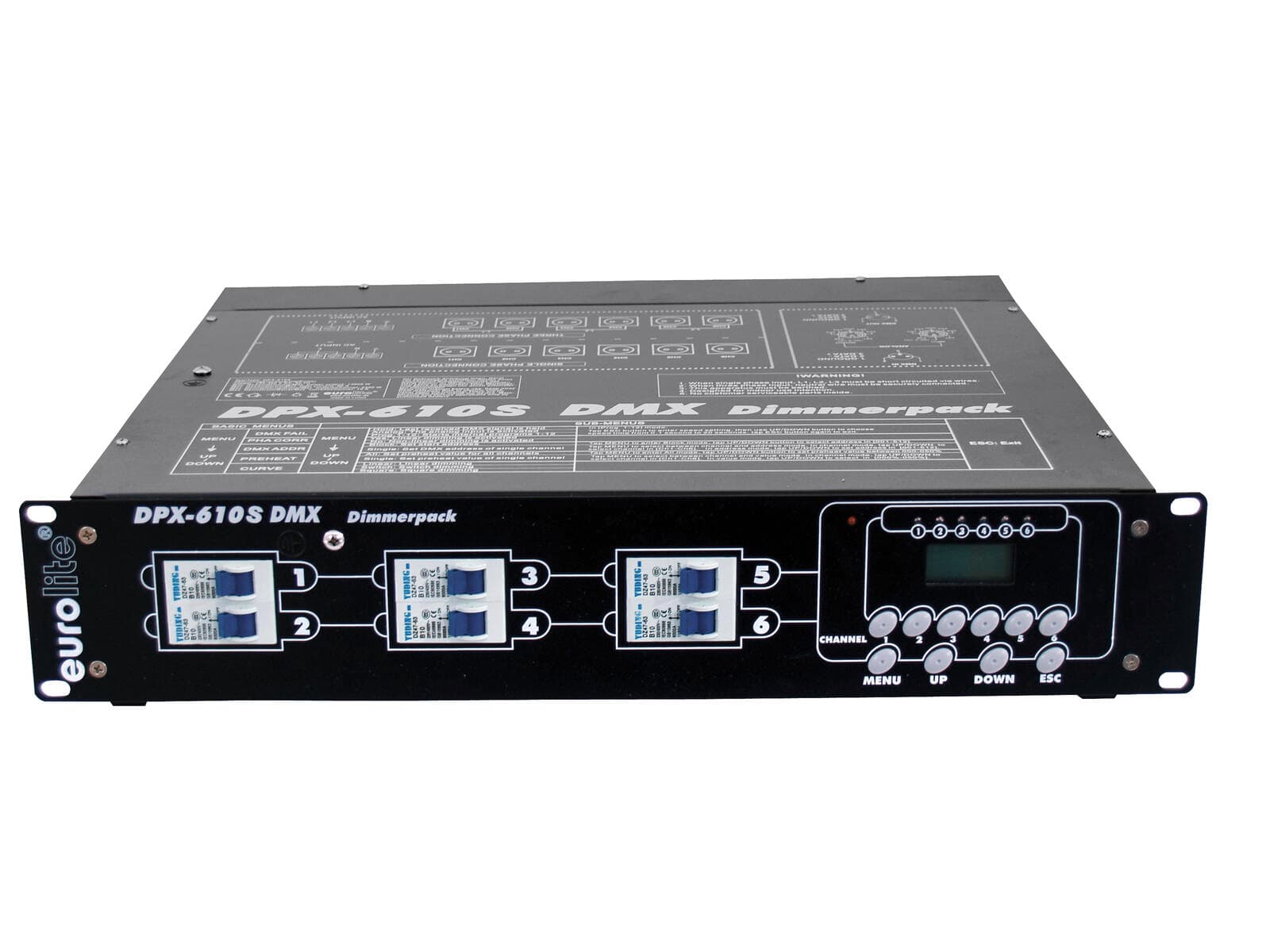EUROLITE DPX-610 S Dimmer pack DMX - 70064122