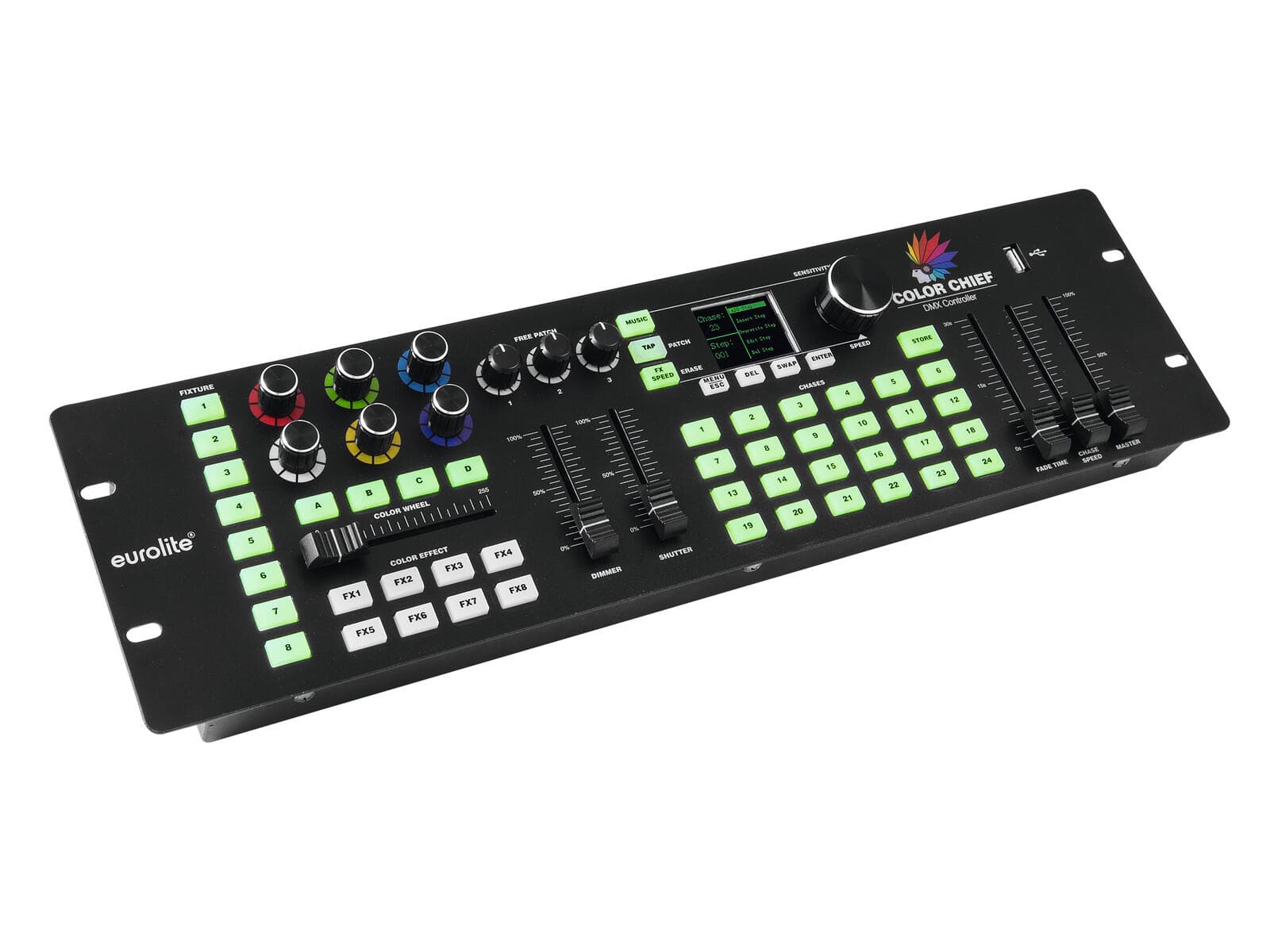 EUROLITE DMX LED Color Chief Controller - 70064575