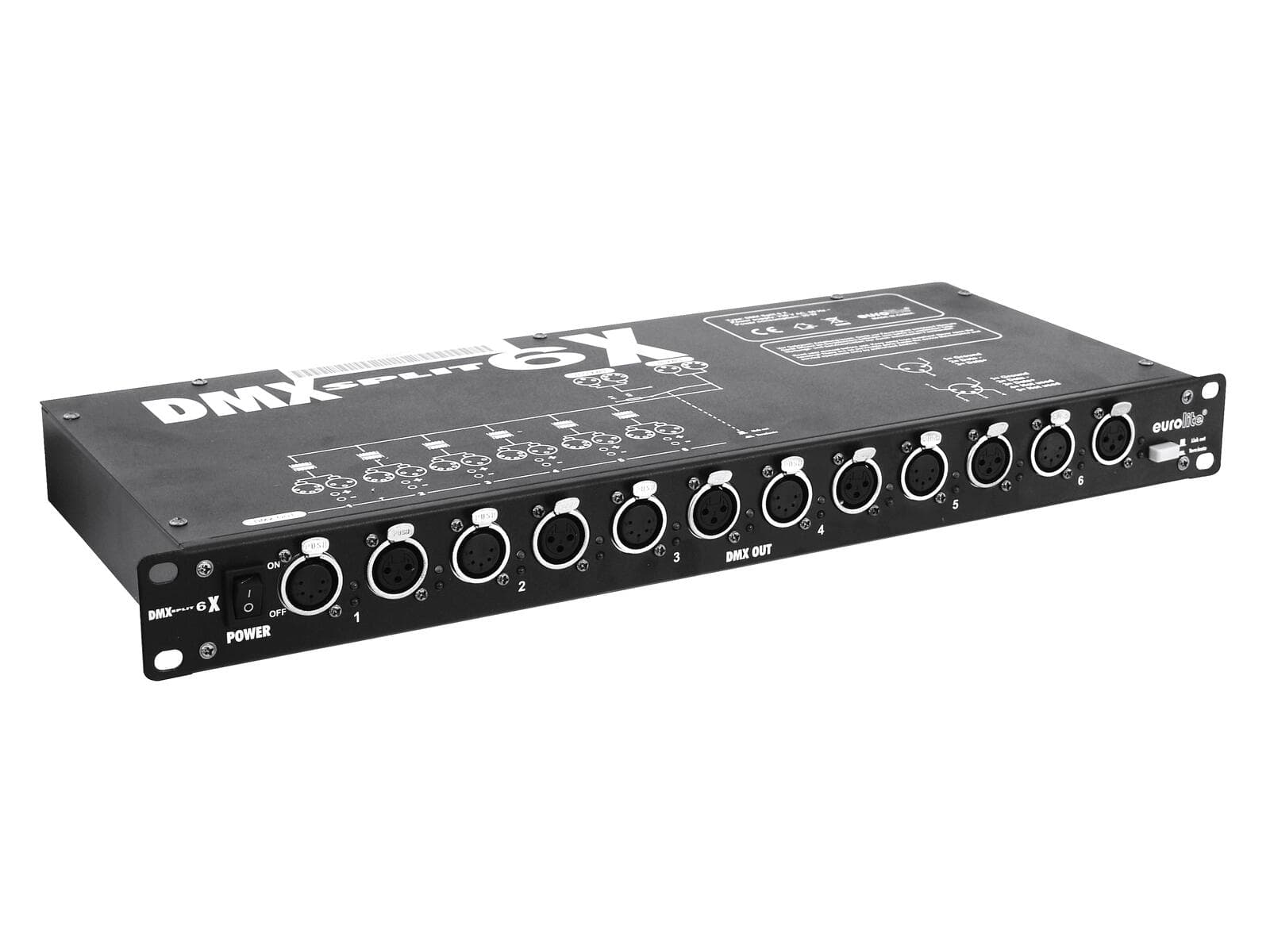 EUROLITE Split 6X Splitter DMX - 70064820