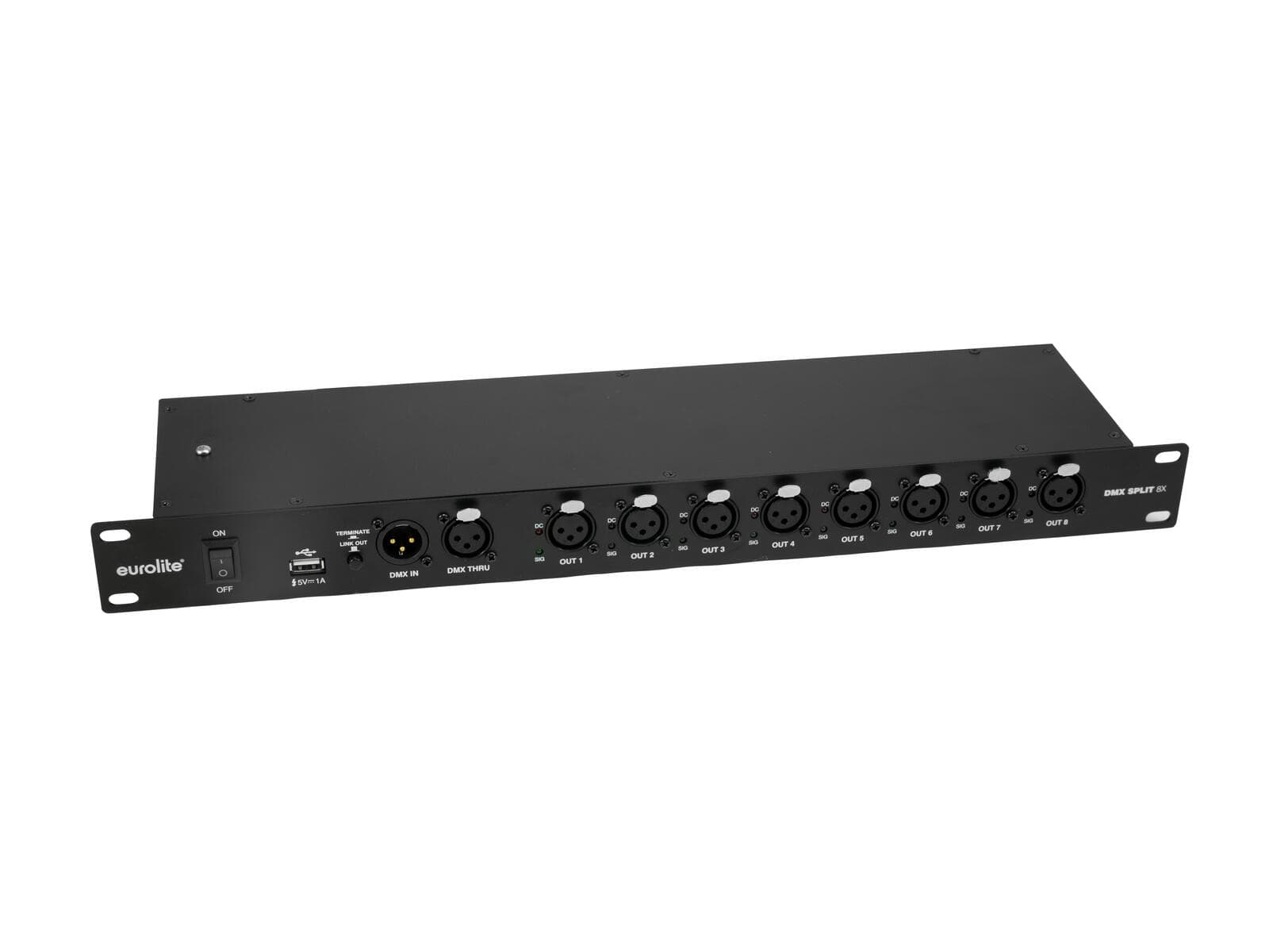 EUROLITE DMX Split 8X Splitter a 3 poli - 70064824