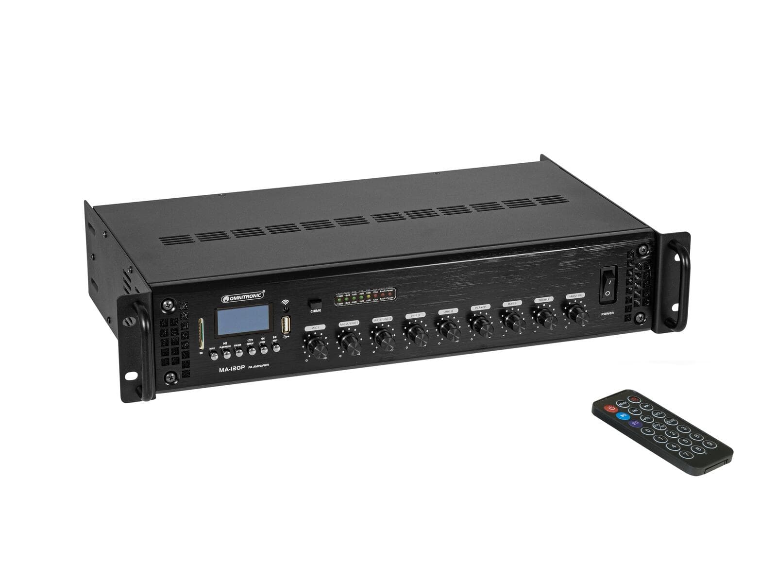 OMNITRONIC MA-120P Amplificatore mixer PA - 80709622