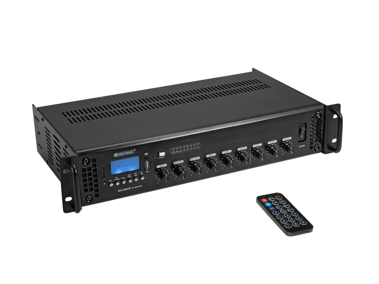 OMNITRONIC MA-360P Amplificatore mixer PA - 80709646