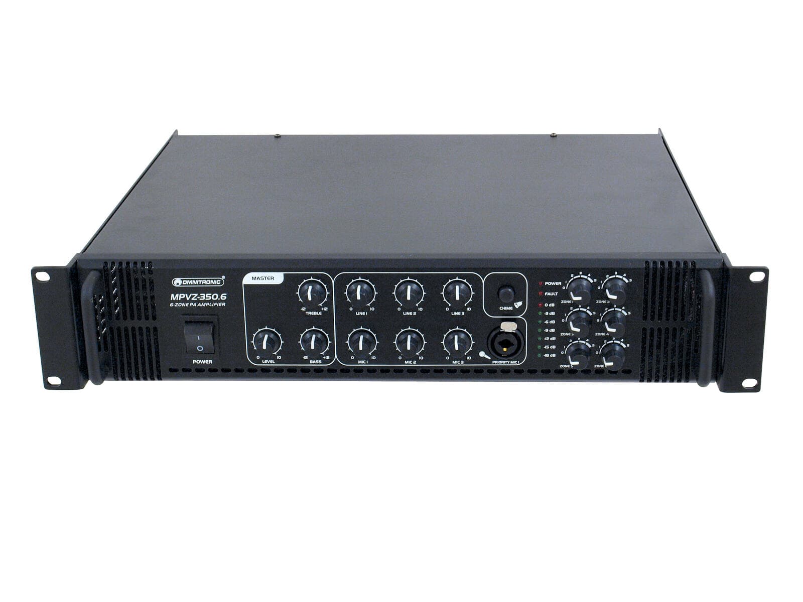 OMNITRONIC MPVZ-350.6 Amplificatore mixer PA - 80709791