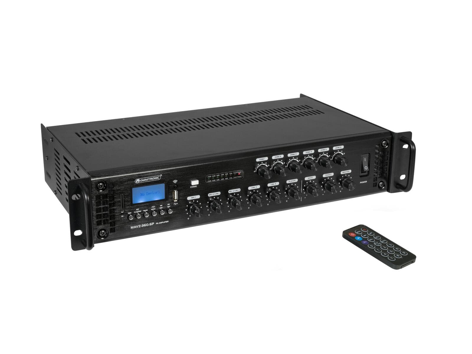 OMNITRONIC MAVZ-360.6P Amplificatore mixer PA - 80709793