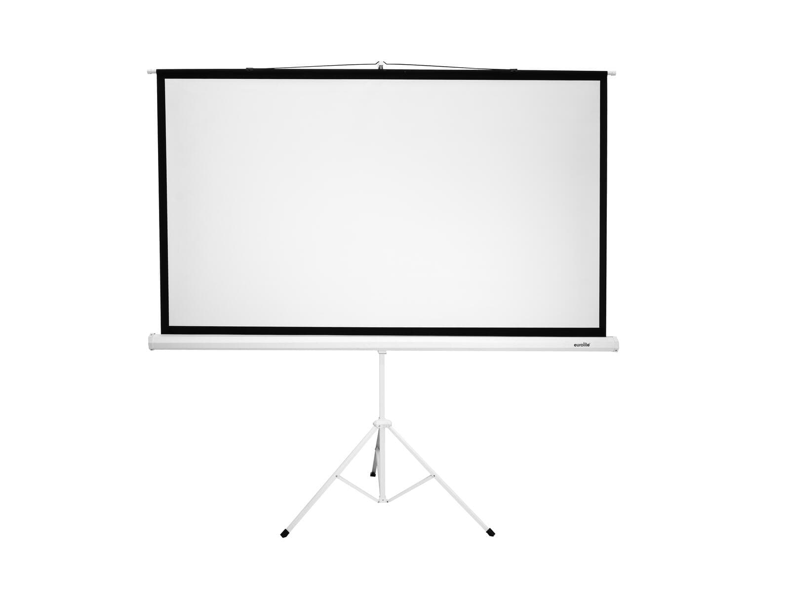 EUROLITE Schermo per proiezione 16:9 2x1.12m con treppiede - 80901206