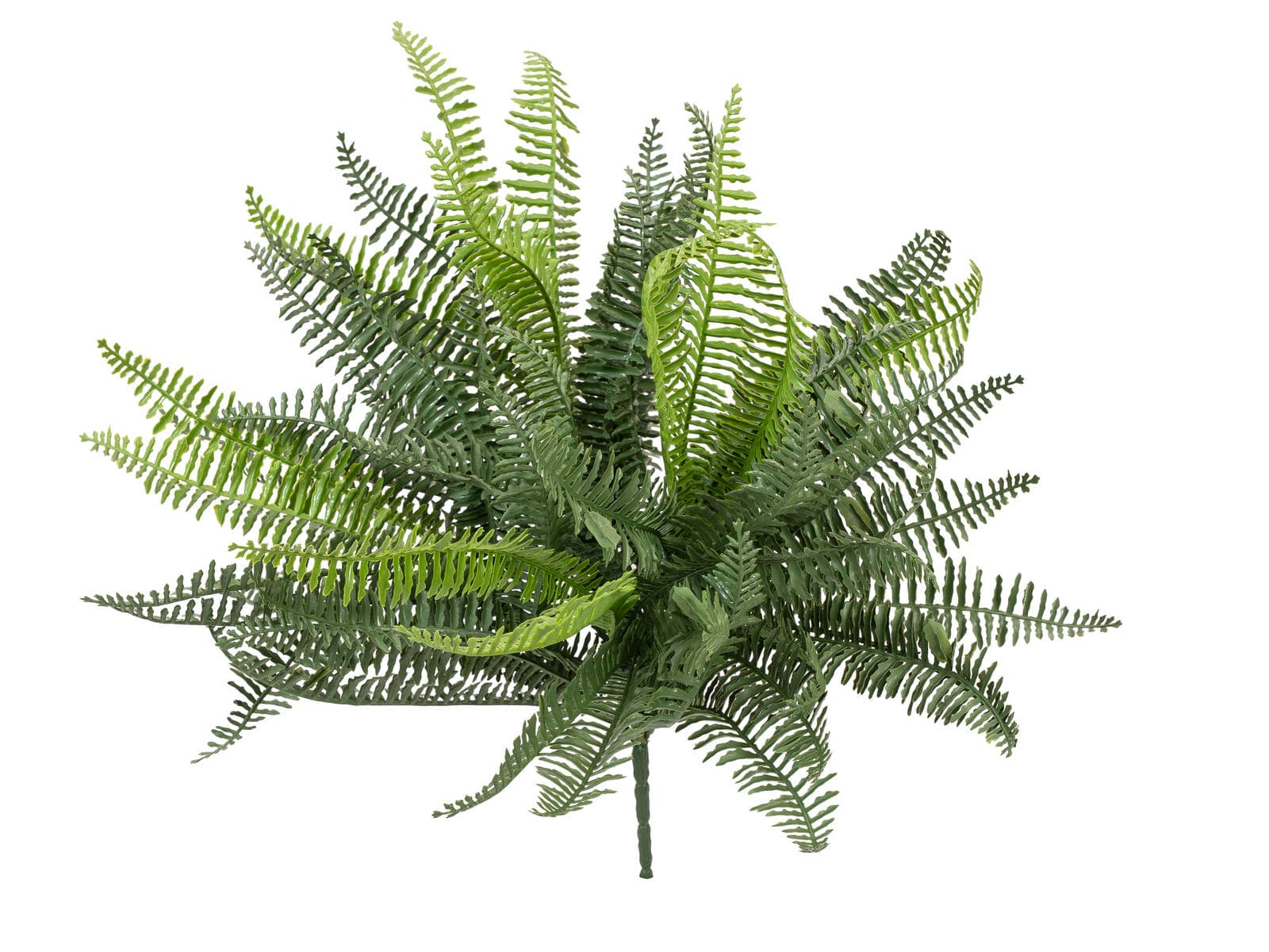 FIRESILX Ruffle Fern, pianta artificiale, Classe B, s2, d0 bassa infiammabilità, 38cm - 82559940