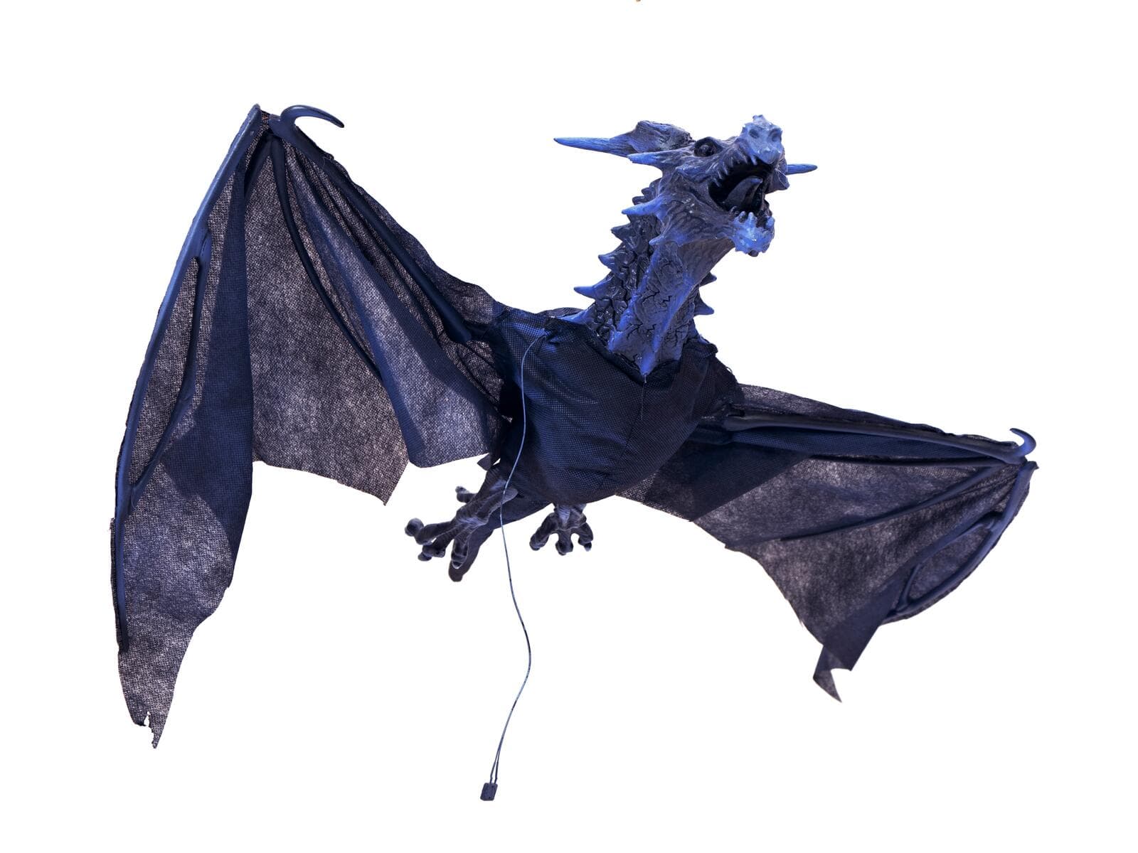 EUROPALMS Drago volante di Halloween, animato, blu, 120cm - 83316101