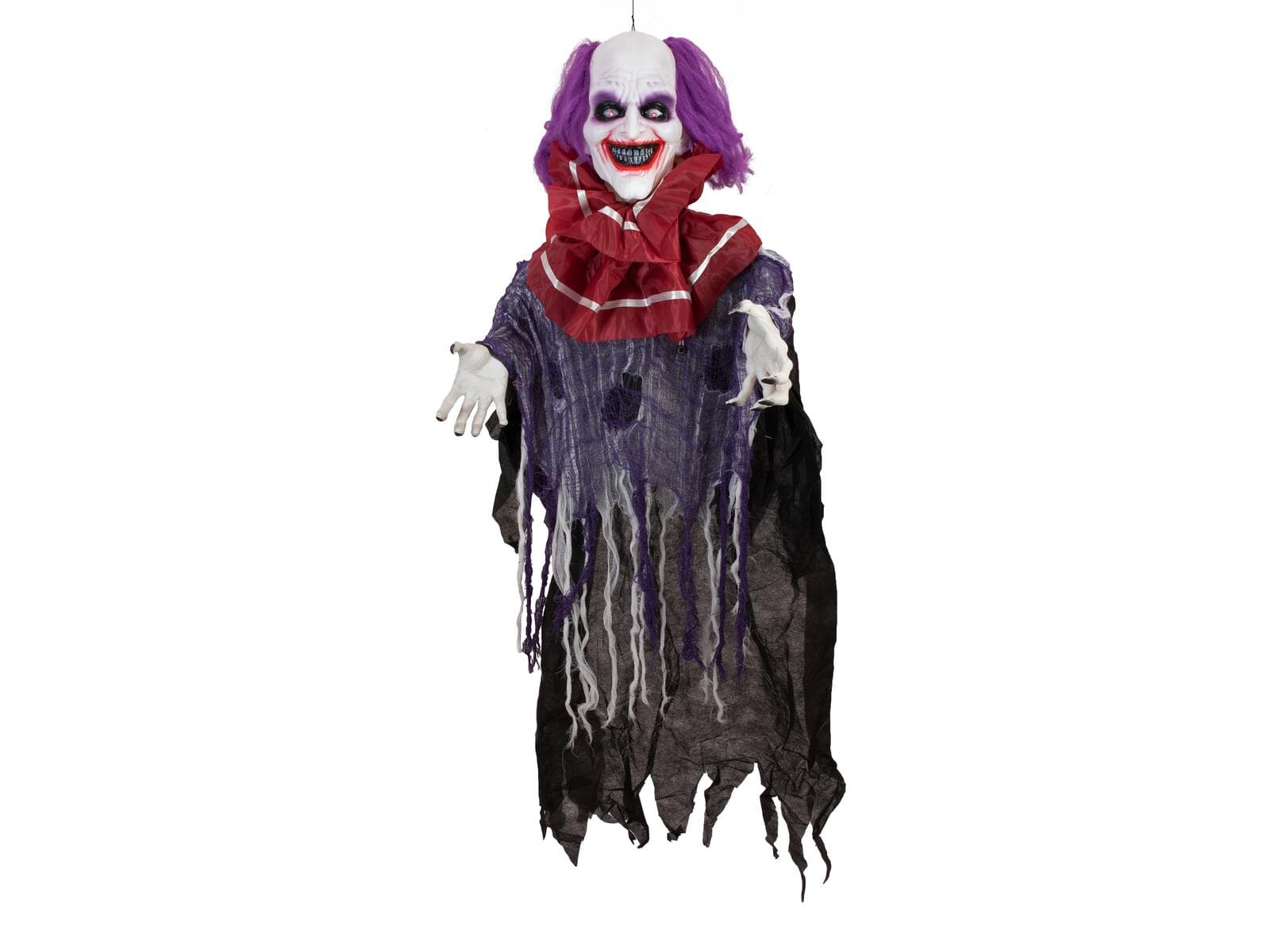 EUROPALMS Figura di Halloween Clown Robby animata, 120cm - 83316147
