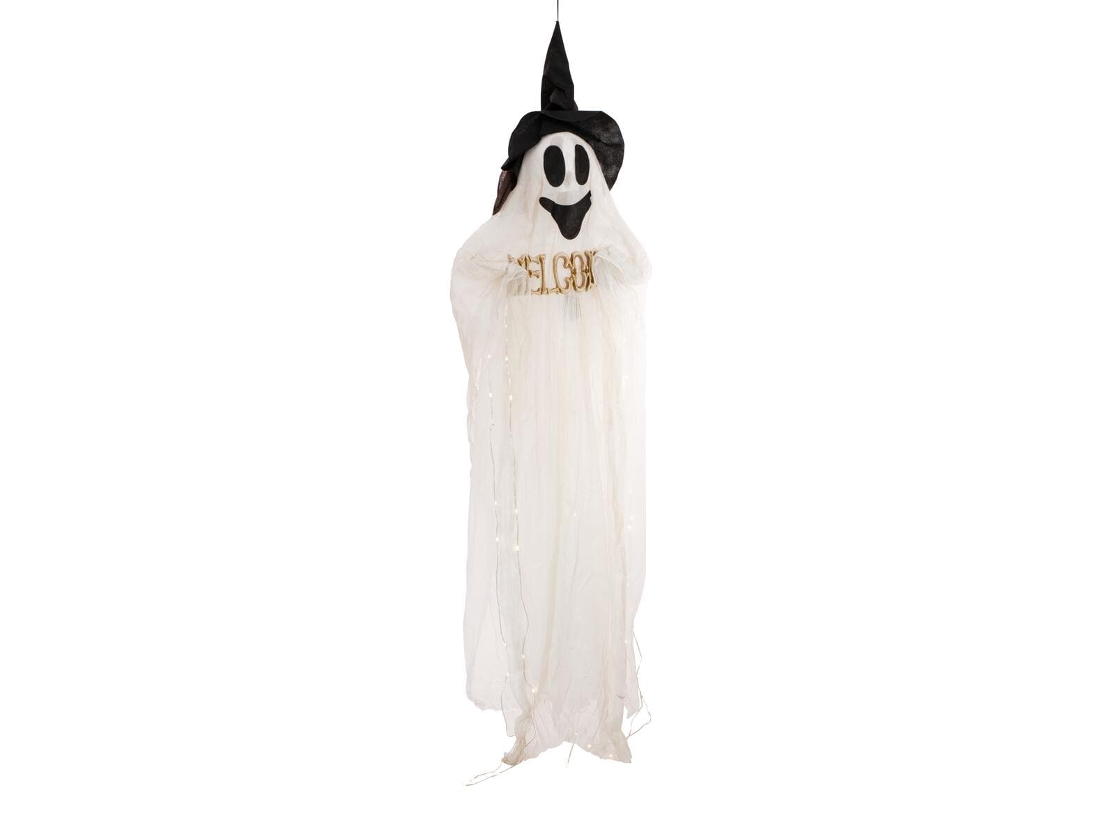 EUROPALMS Figura di Halloween Fantasma ridente illuminata, 215cm - 83316150